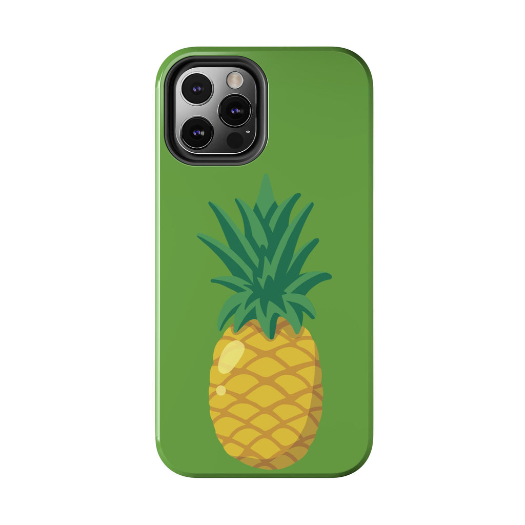 Pineapple Tough Phone Case — Tropical Green Protective Phone Cover