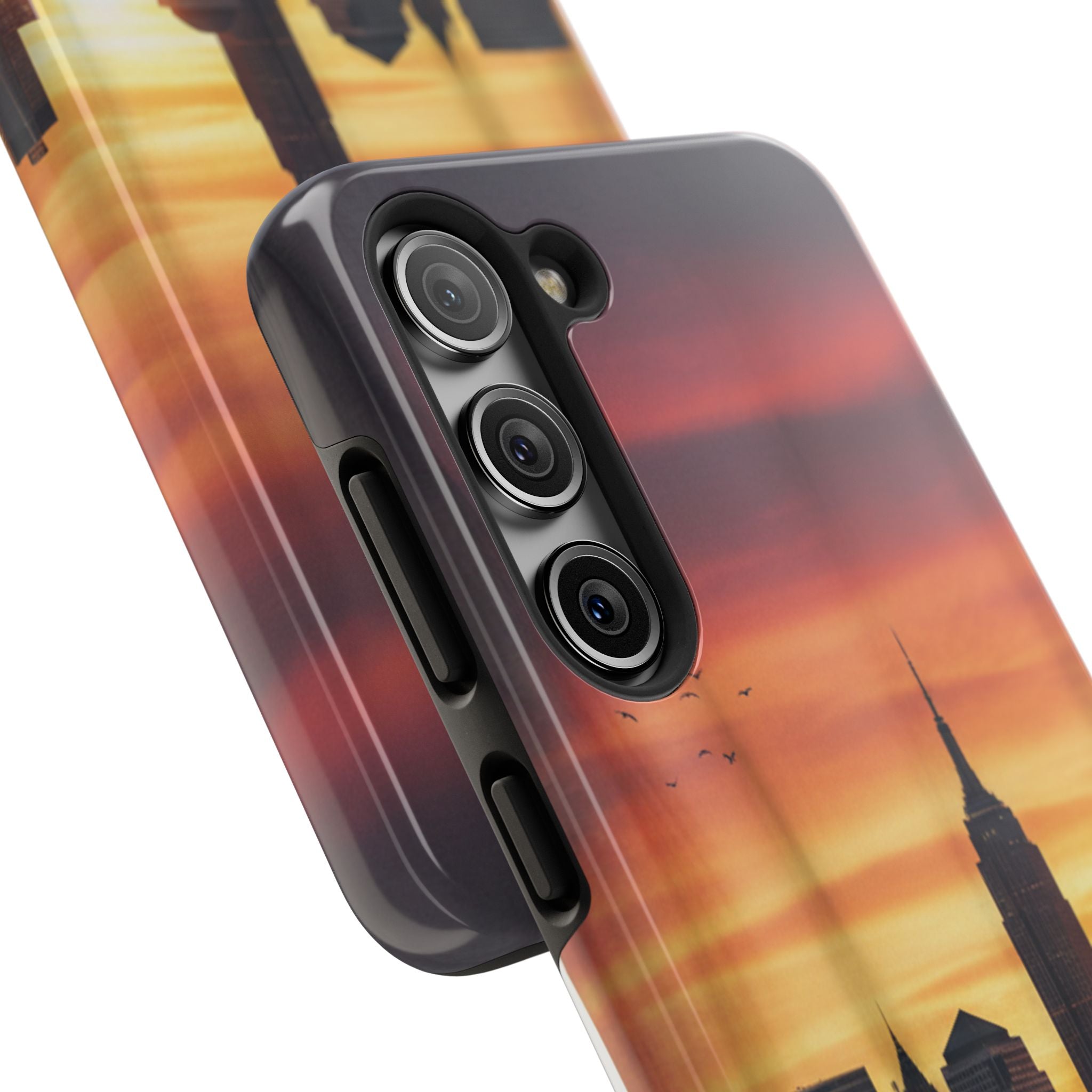Tough Phone Case — NYC Skyline Sunset Protective Cover