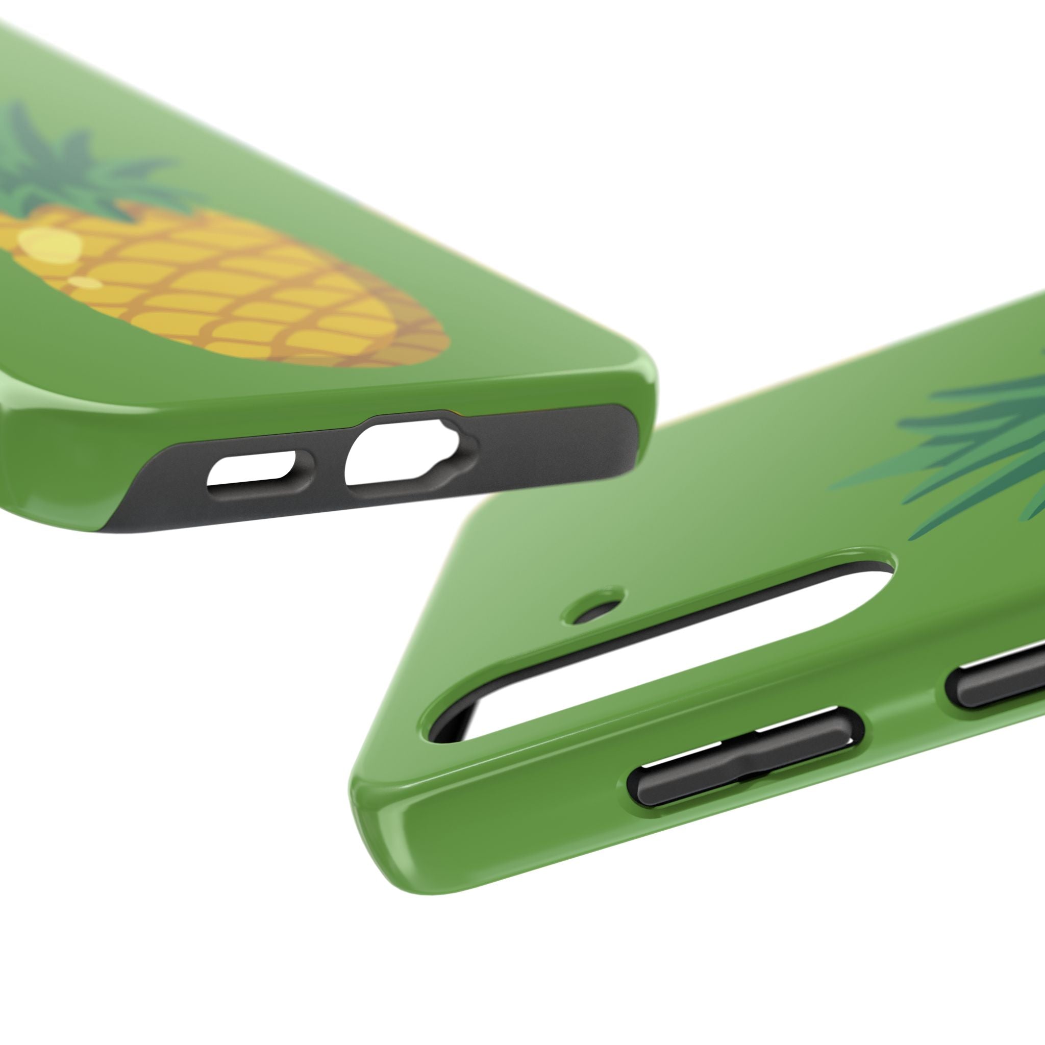 Pineapple Tough Phone Case — Tropical Green Protective Phone Cover
