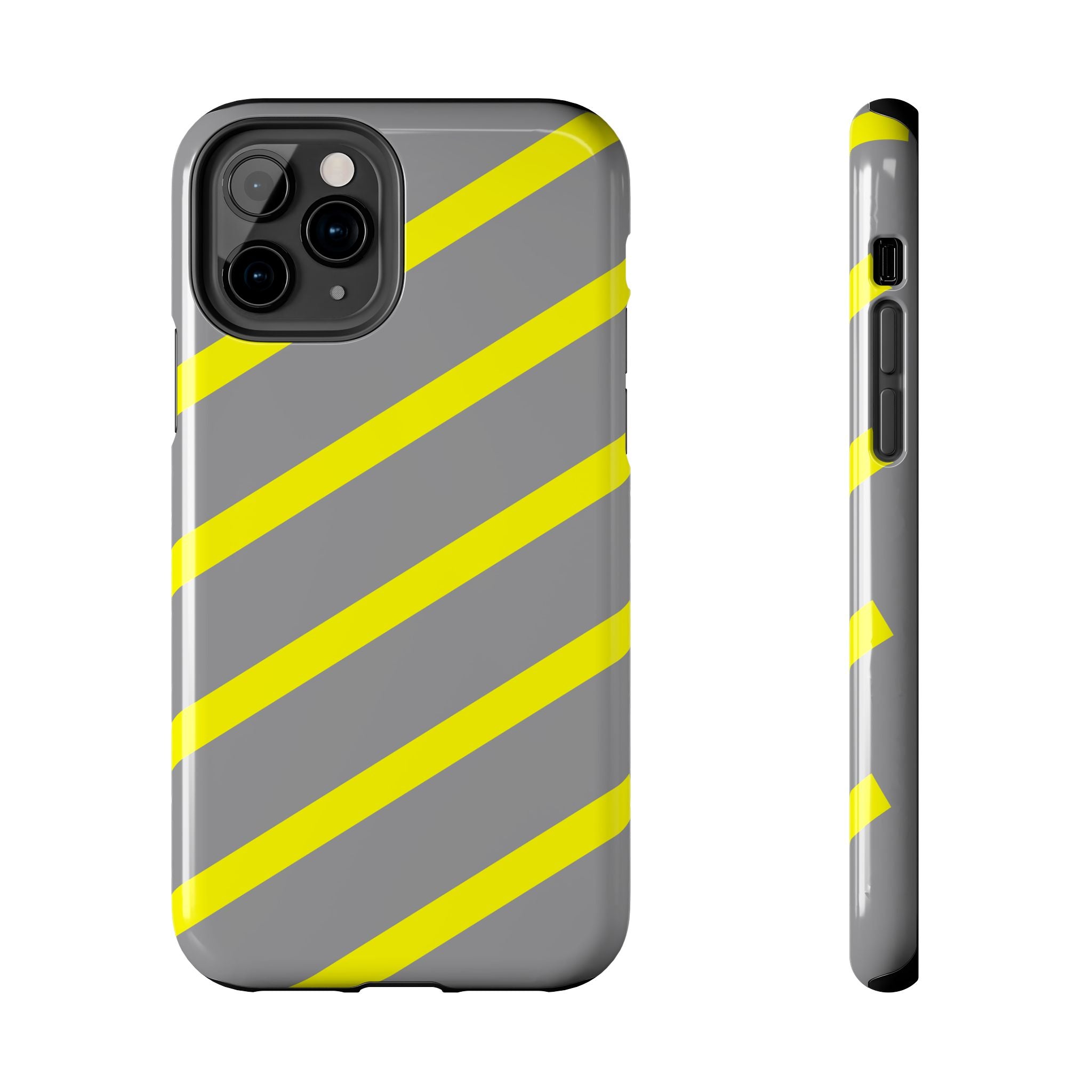Copy of Tough Phone Case — Blue Diagonal Stripe Shockproof Cover