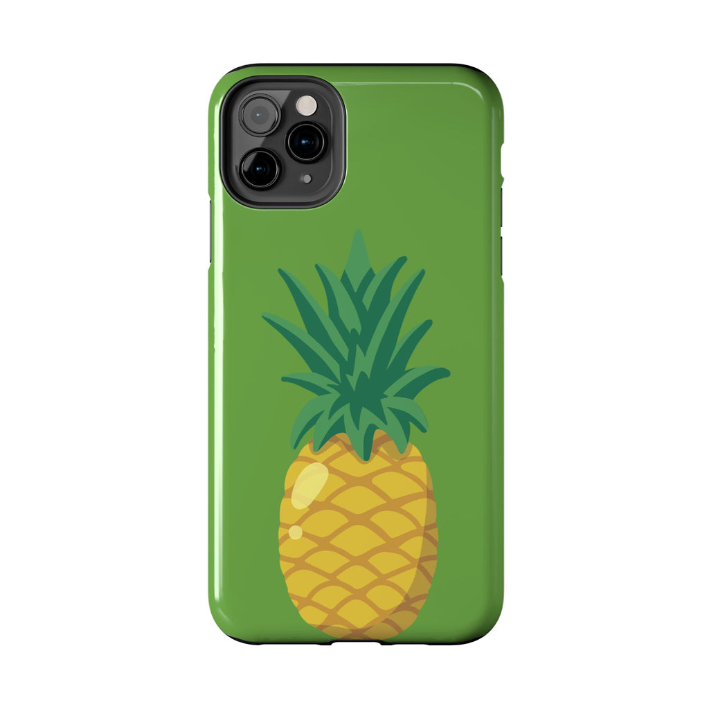 Pineapple Tough Phone Case — Tropical Green Protective Phone Cover