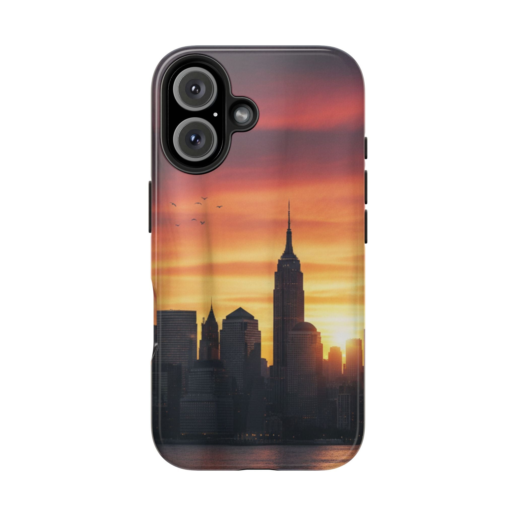 Tough Phone Case — NYC Skyline Sunset Protective Cover