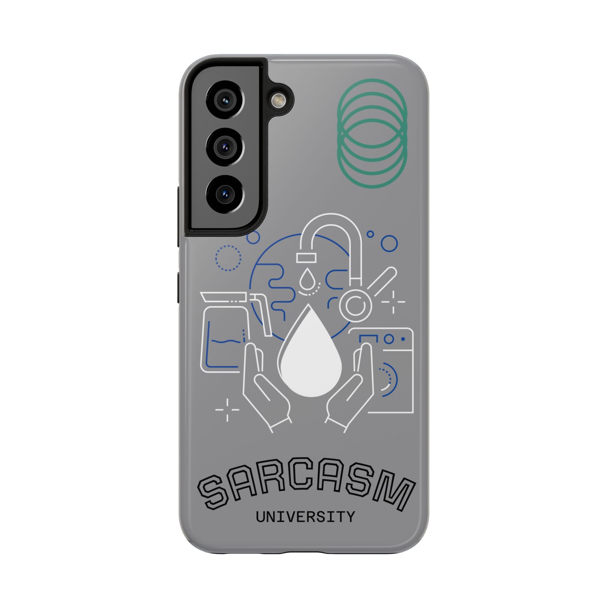 Sarcasm University Tough Phone Case — Scientific Lab Drop Design