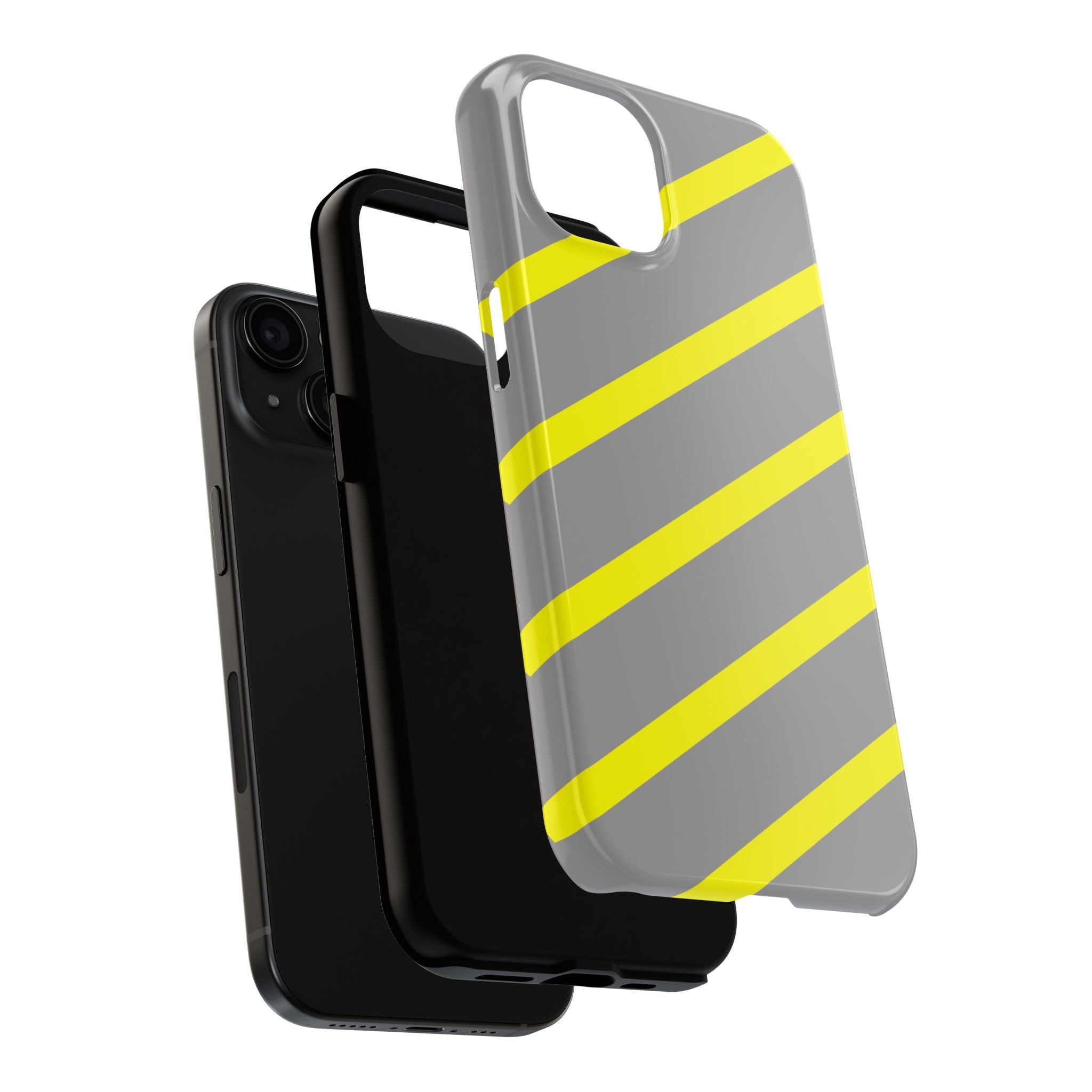 Copy of Tough Phone Case — Blue Diagonal Stripe Shockproof Cover