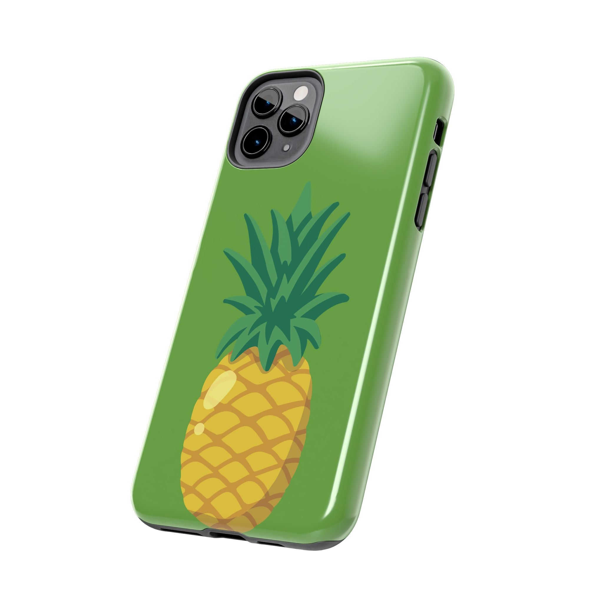 Pineapple Tough Phone Case — Tropical Green Protective Phone Cover