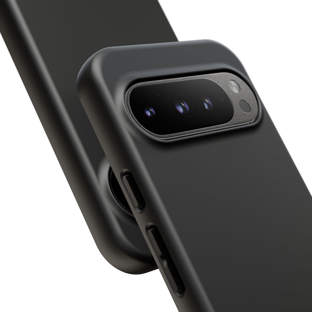 Phone Case - "Progress Over Perfection" Glossy Black Protective Cover