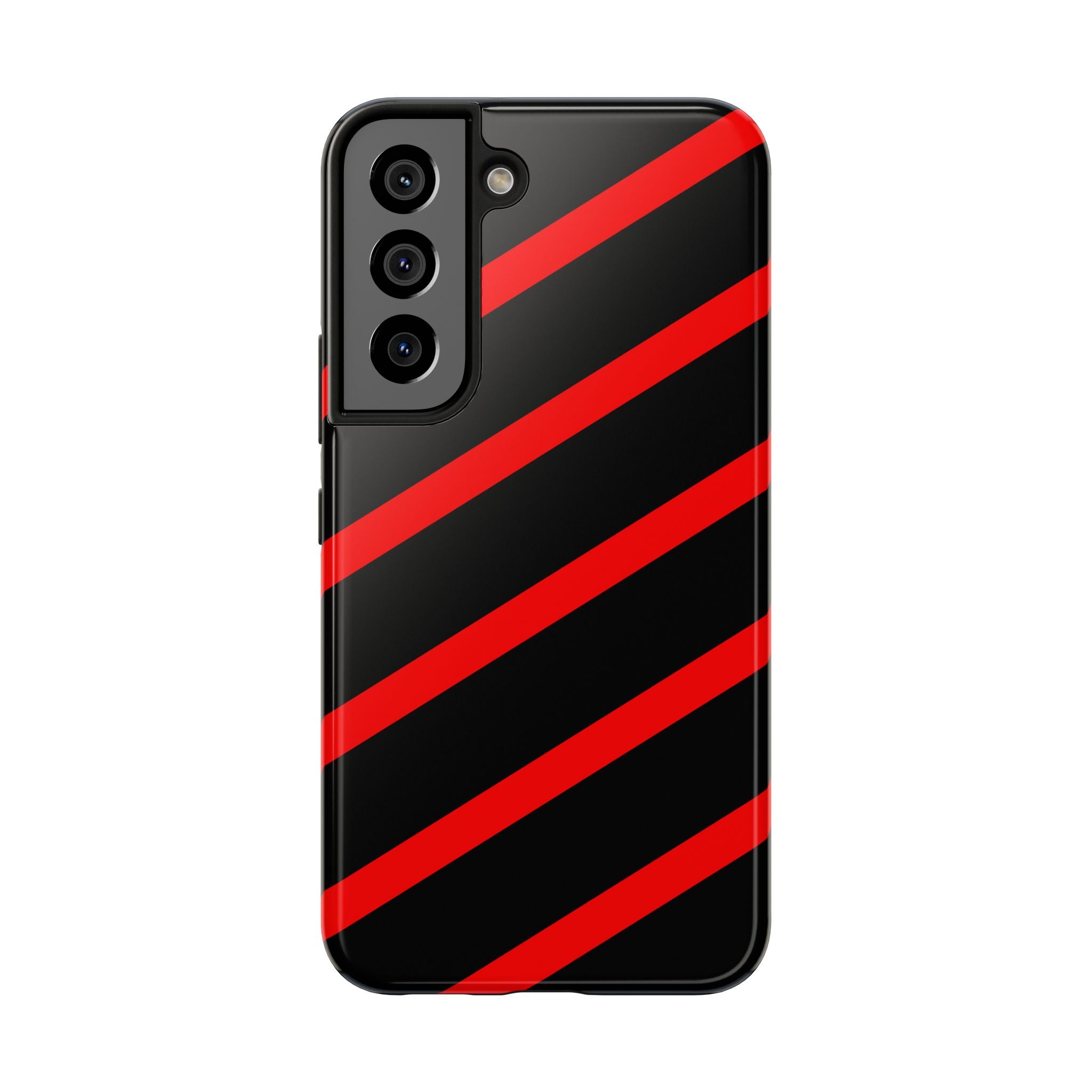 Copy of Tough Phone Case — Blue Diagonal Stripe Shockproof Cover