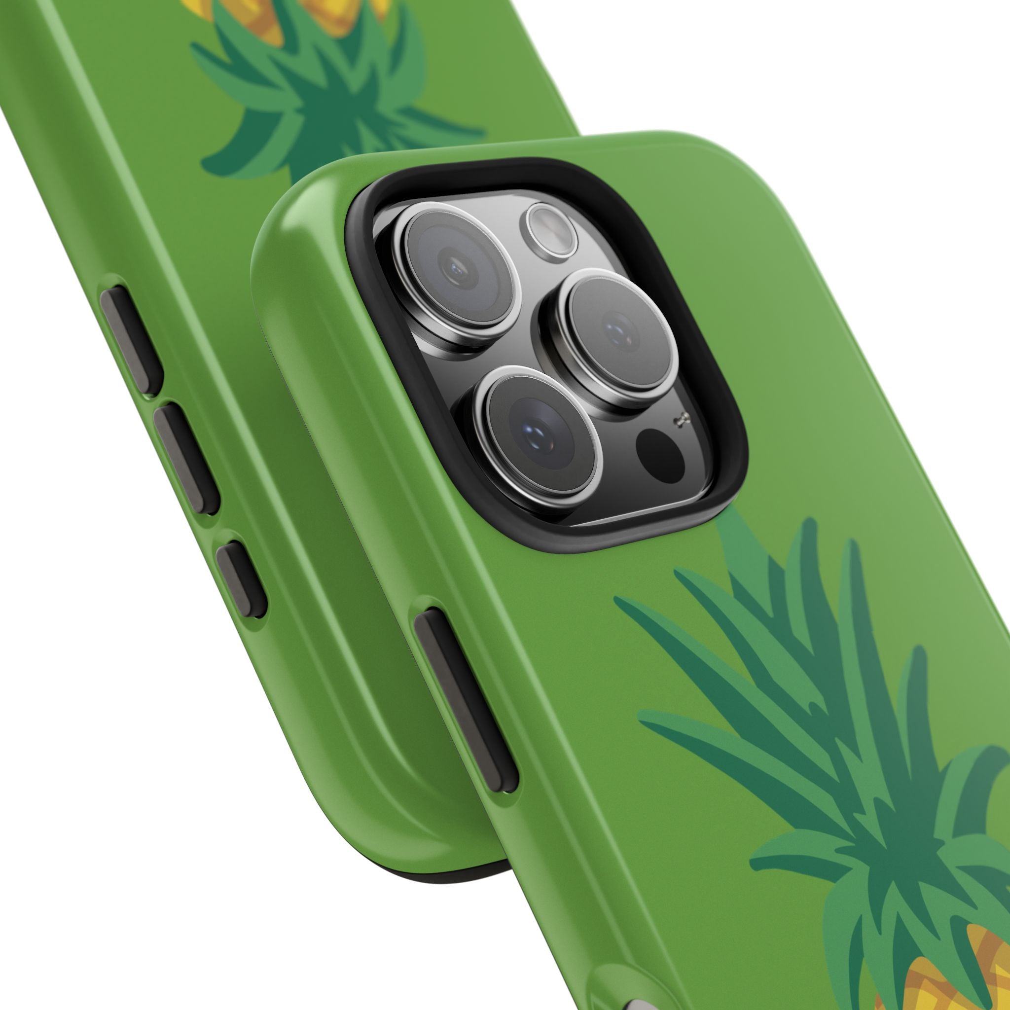 Pineapple Tough Phone Case — Tropical Green Protective Phone Cover