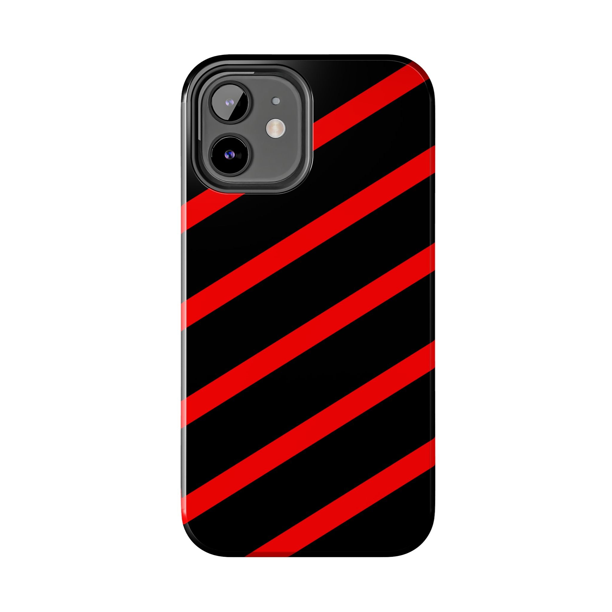 Copy of Tough Phone Case — Blue Diagonal Stripe Shockproof Cover