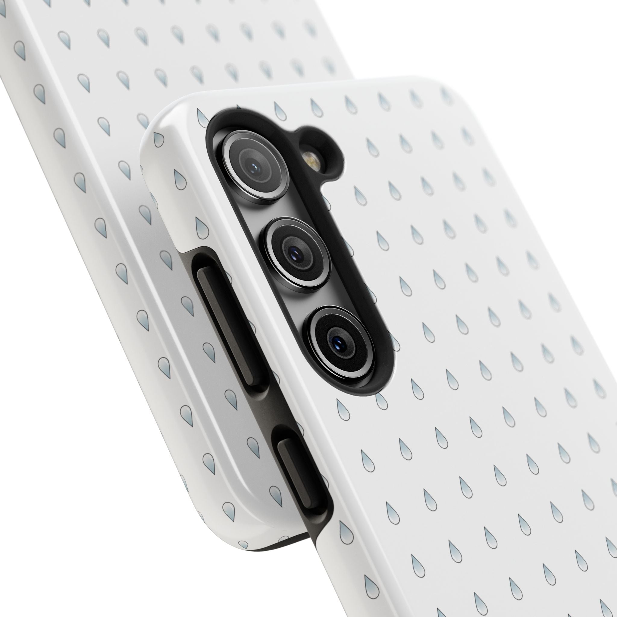 Tough Phone Case — Minimal Raindrop Protective Cover