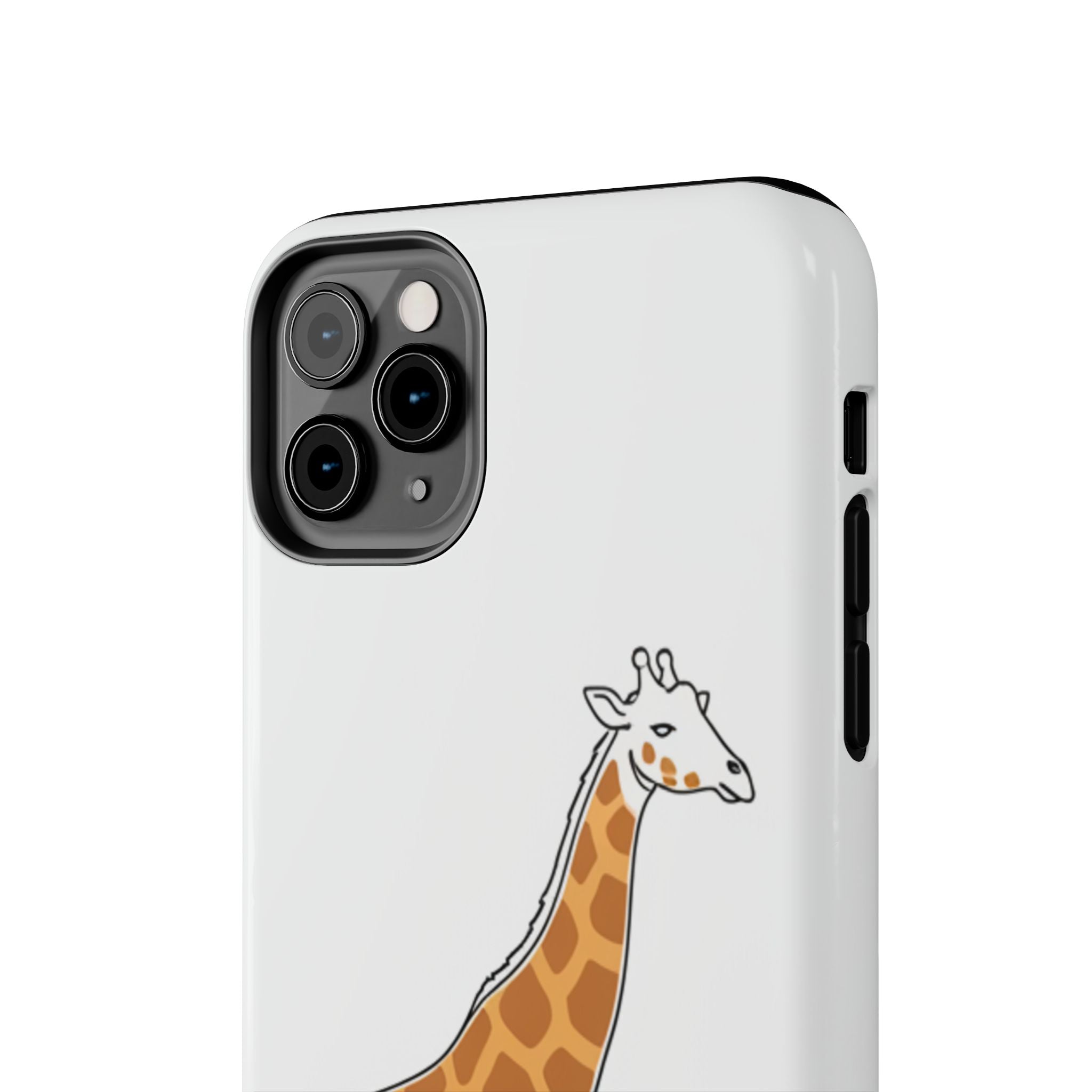 Giraffe Tough Phone Case — Cute Safari Animal Protective Cover