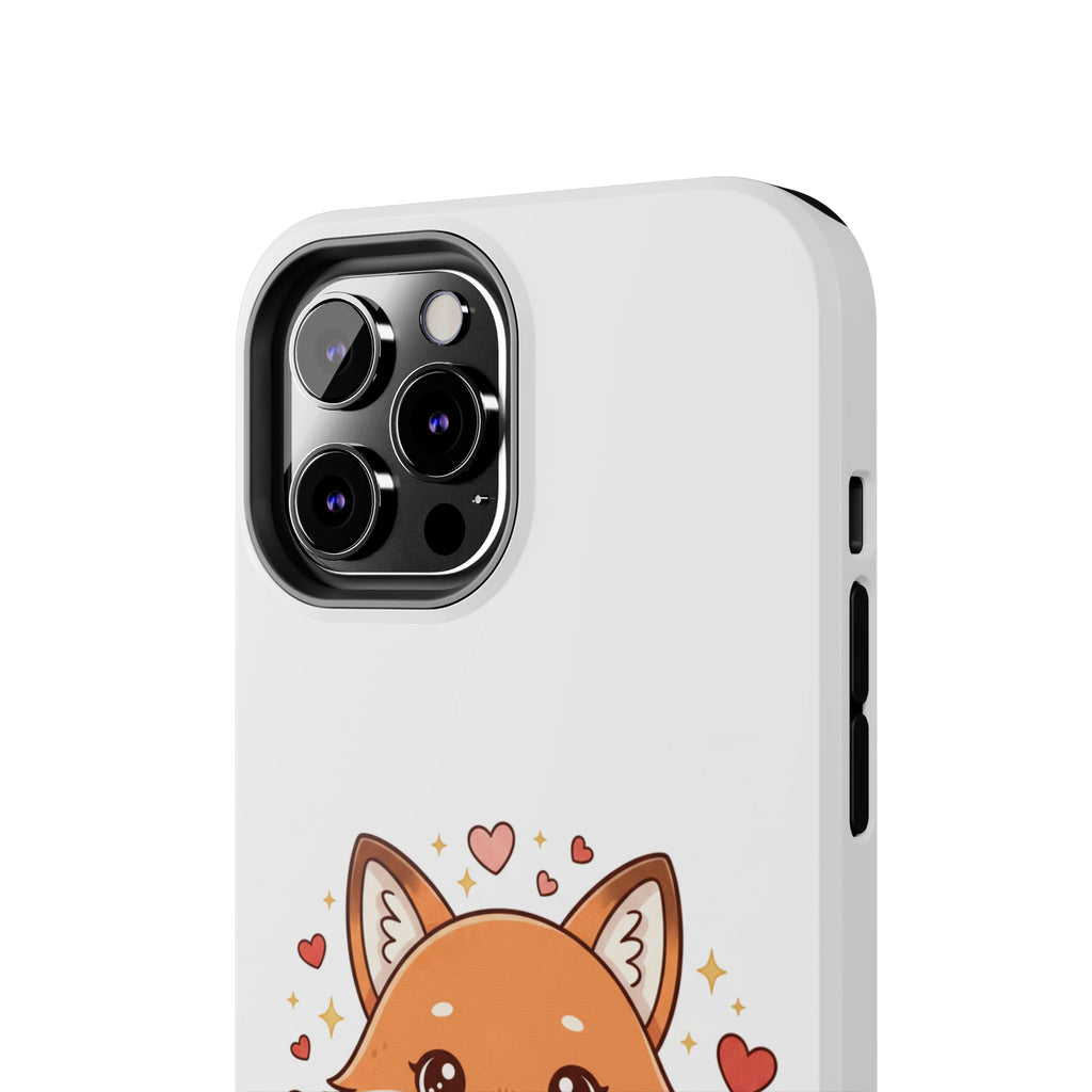 Phone Case — Cute Valentine Fox 'Be Mine' Protective Tough Case