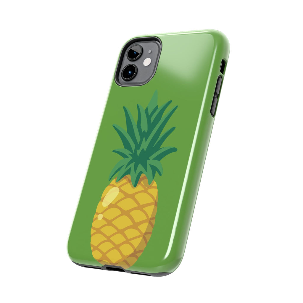 Pineapple Tough Phone Case — Tropical Green Protective Phone Cover