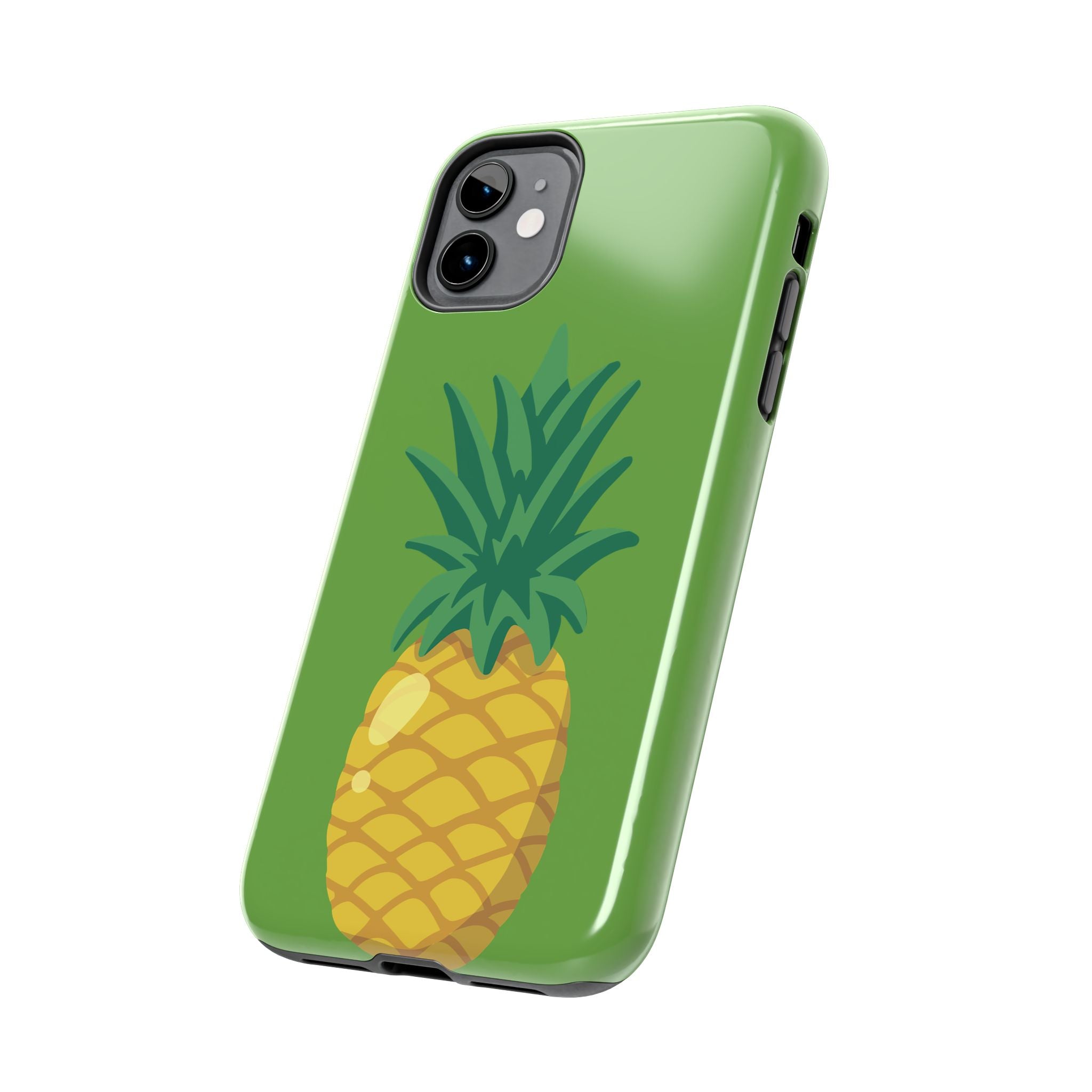 Pineapple Tough Phone Case — Tropical Green Protective Phone Cover