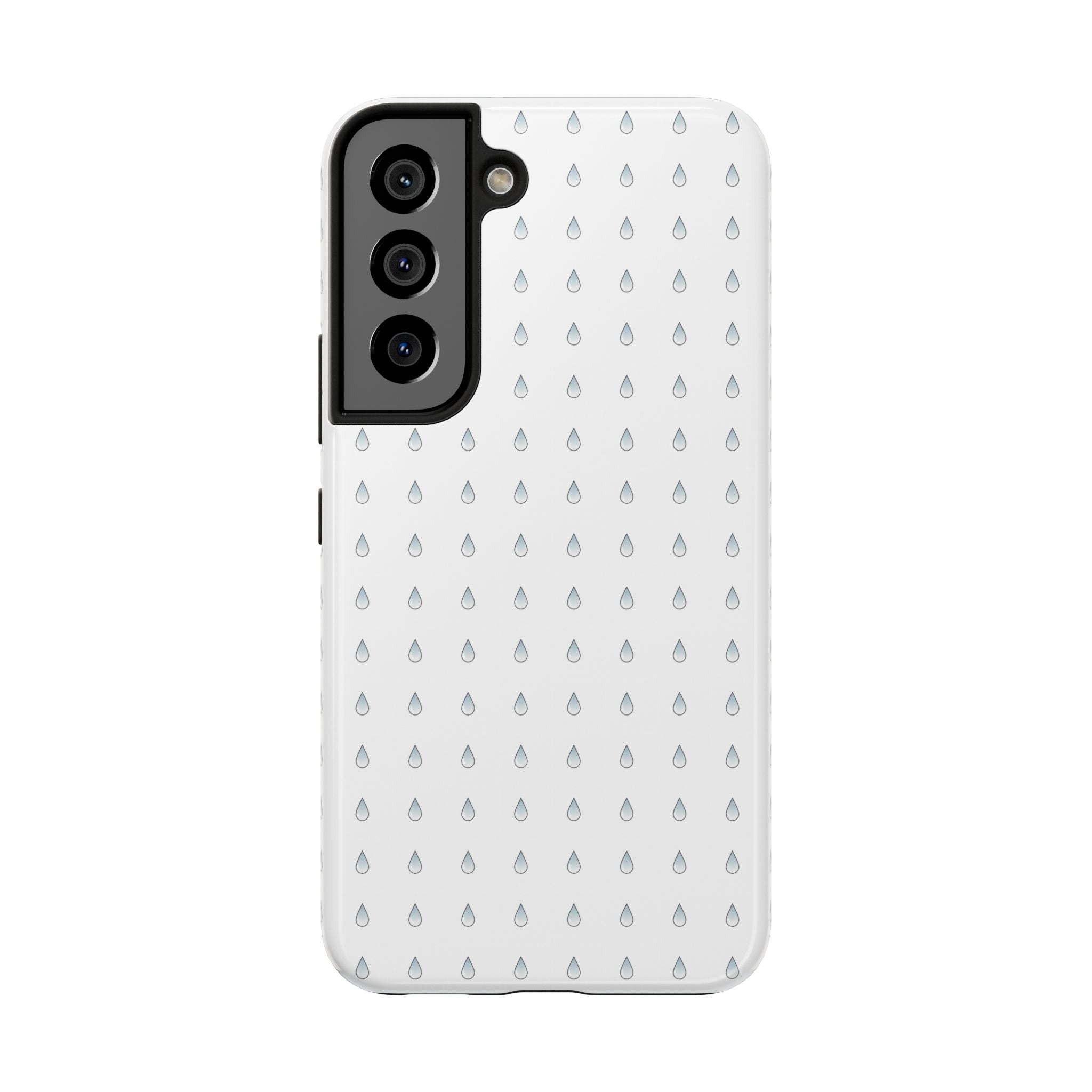 Tough Phone Case — Minimal Raindrop Protective Cover