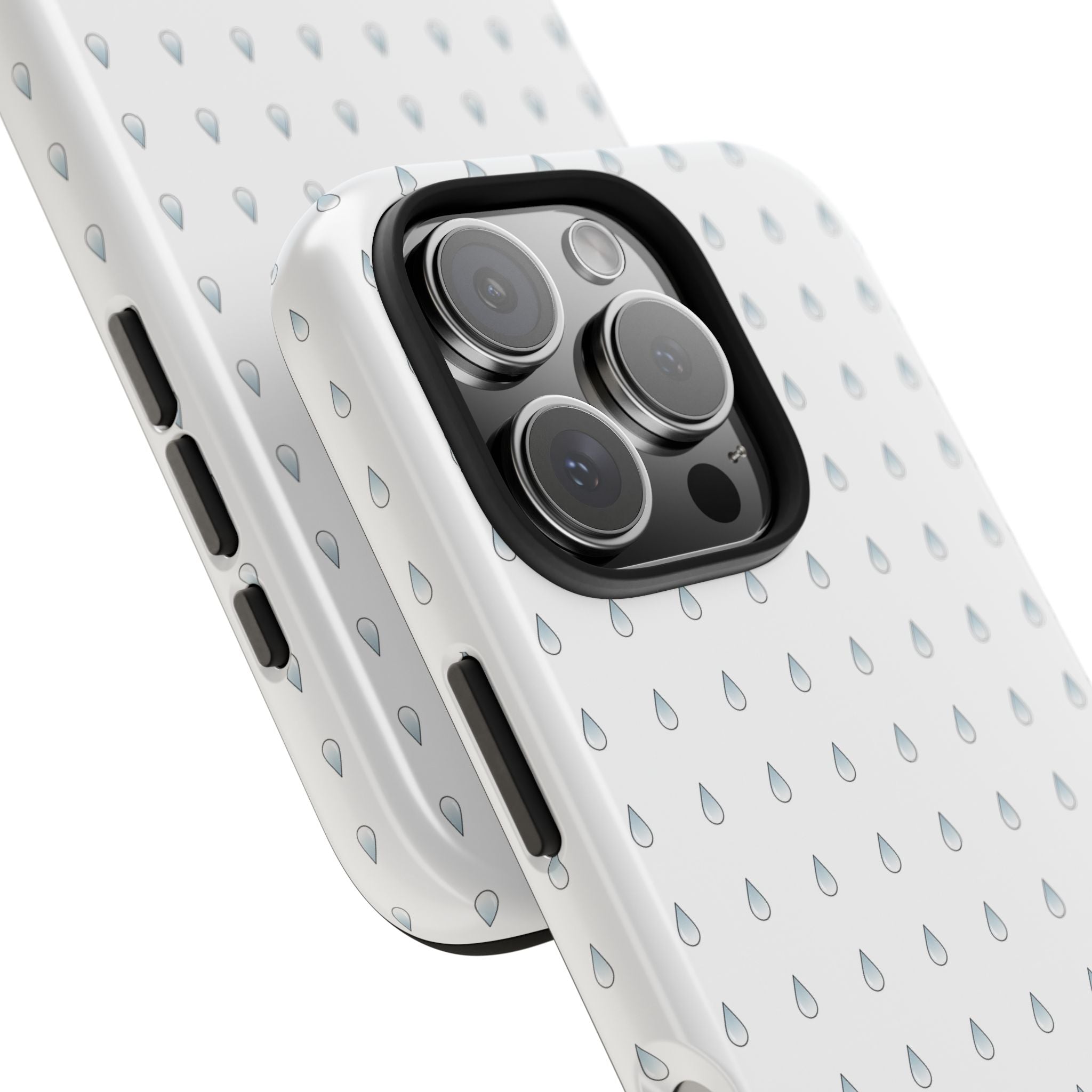 Tough Phone Case — Minimal Raindrop Protective Cover