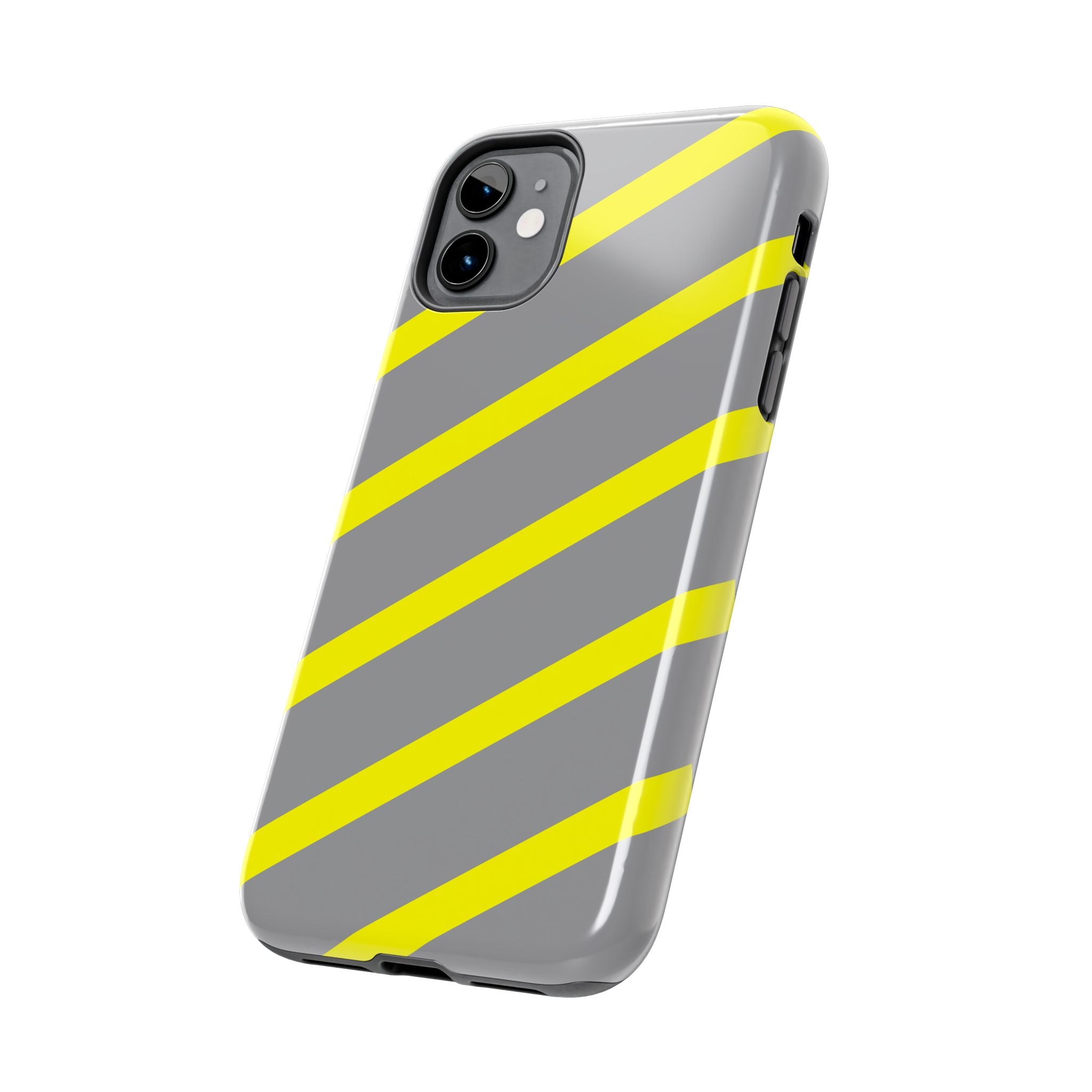 Copy of Tough Phone Case — Blue Diagonal Stripe Shockproof Cover