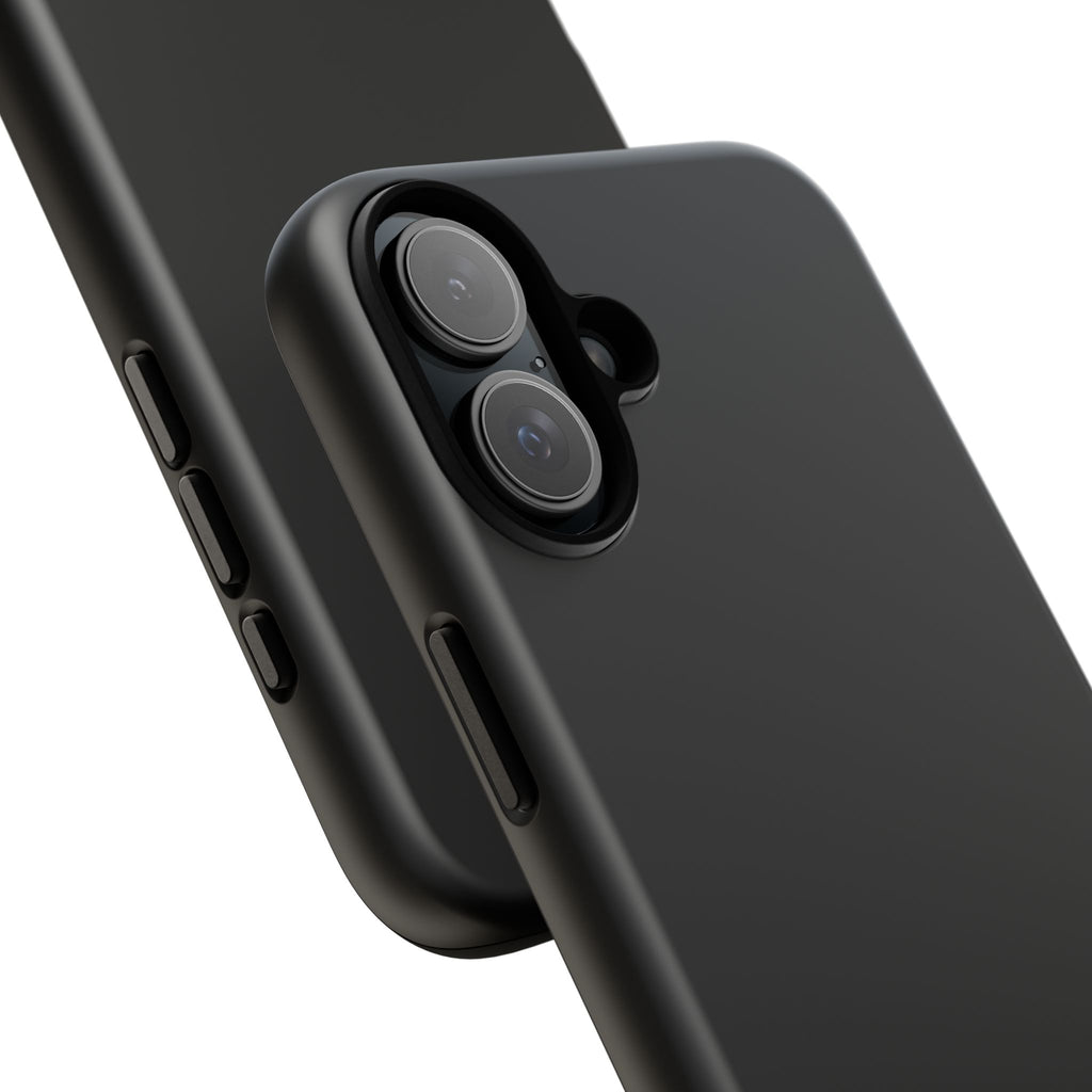 Phone Case - "Progress Over Perfection" Glossy Black Protective Cover