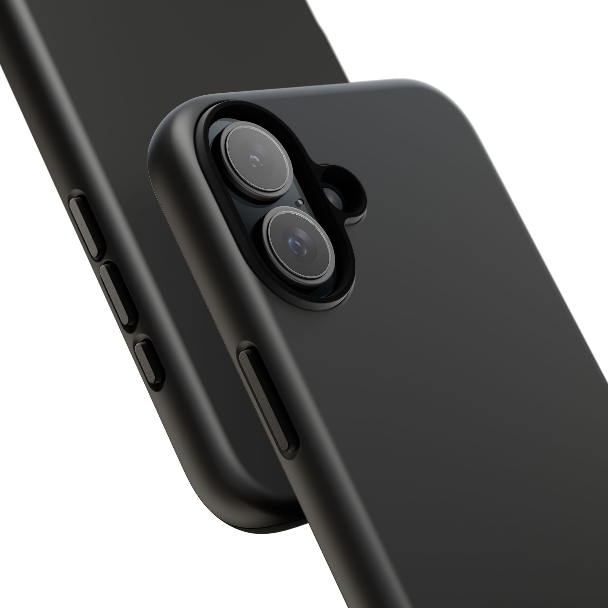 Phone Case - "Progress Over Perfection" Glossy Black Protective Cover