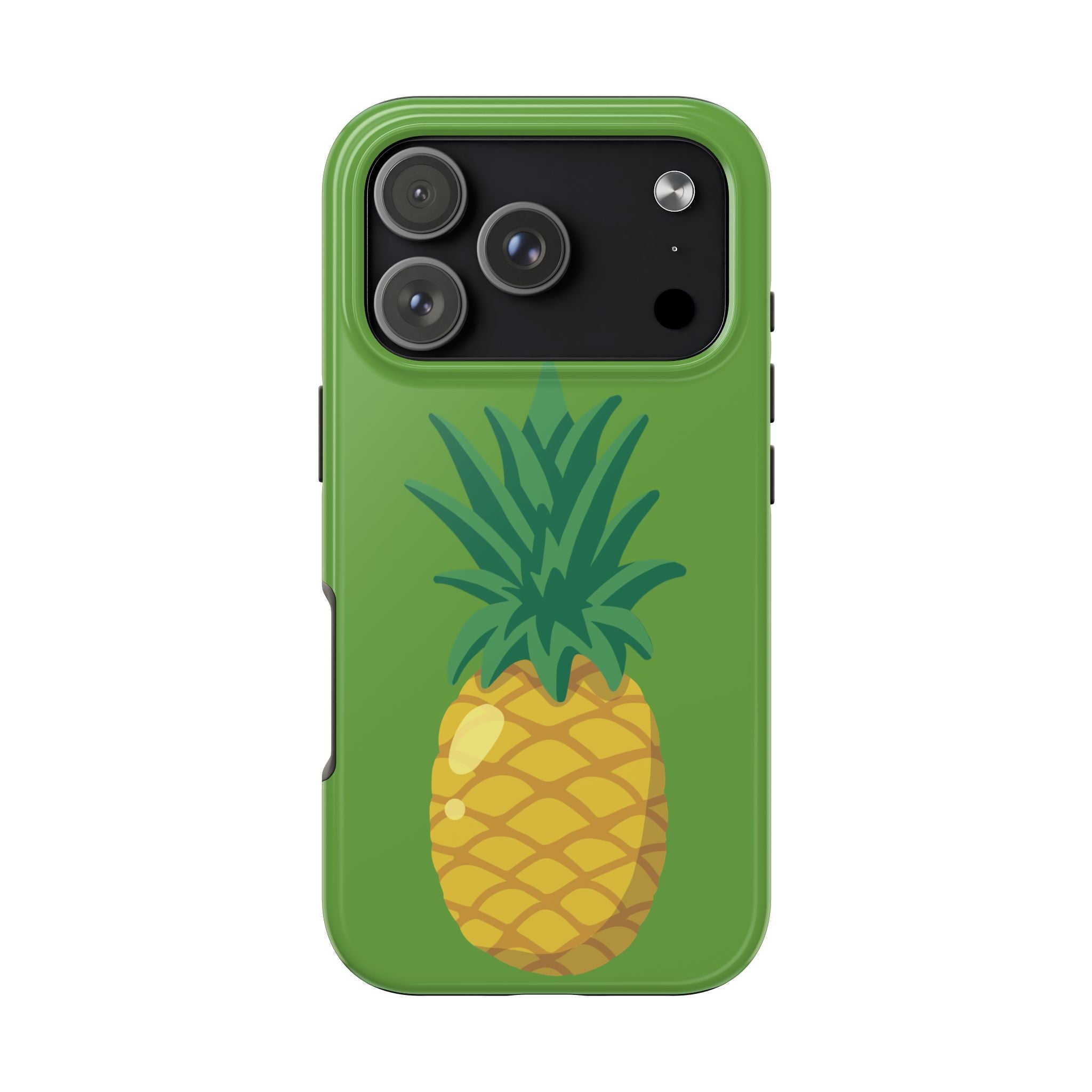 Pineapple Tough Phone Case — Tropical Green Protective Phone Cover