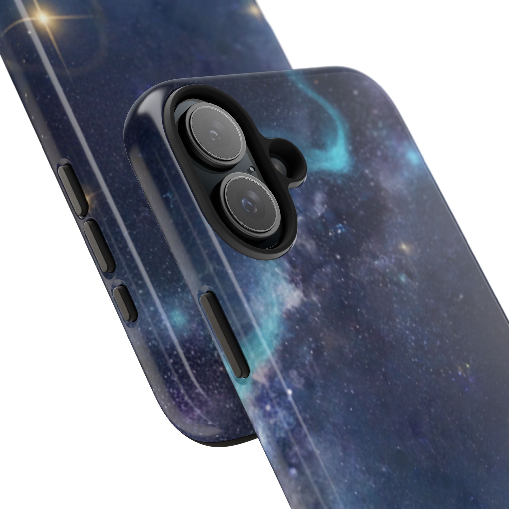Galaxy Night Sky Tough Phone Case — Starry Landscape Protective Phone Cover