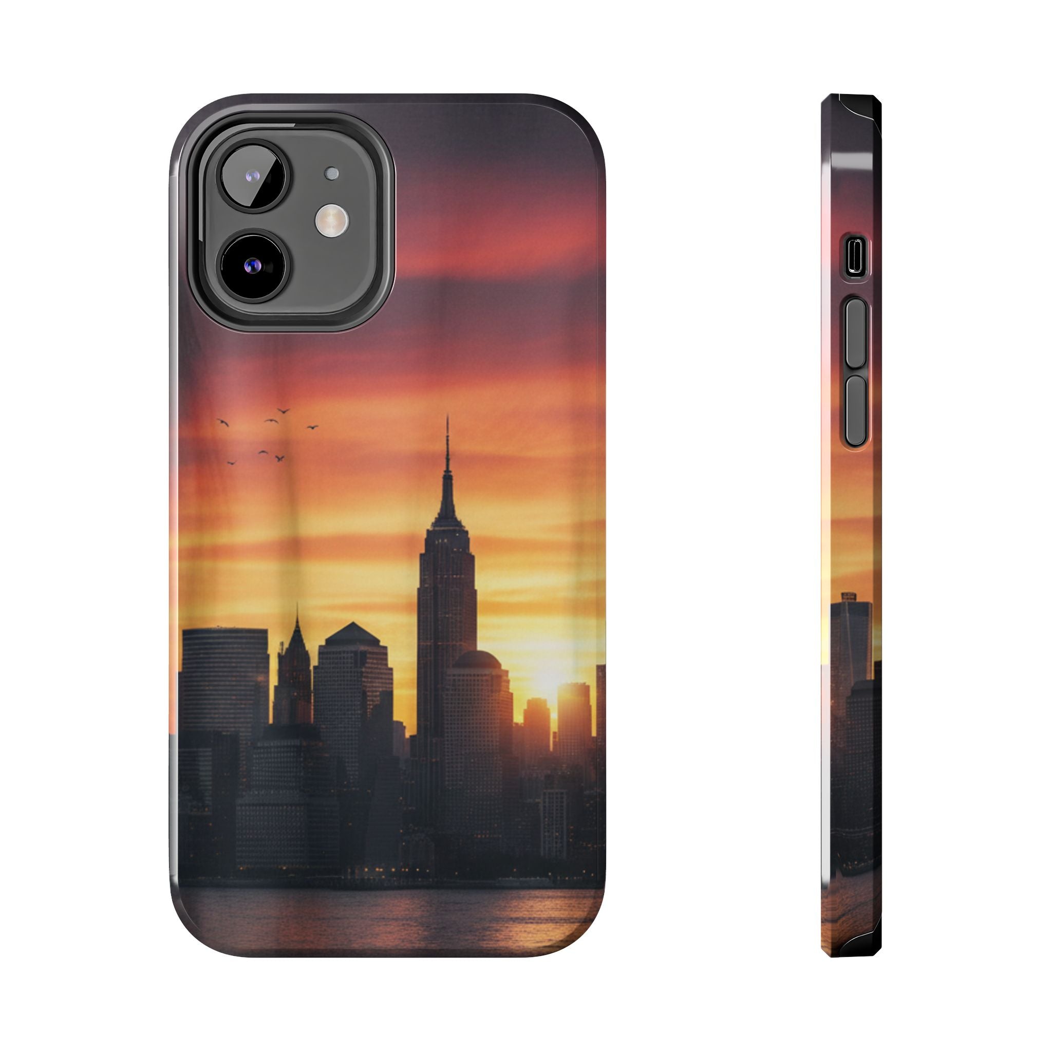 Tough Phone Case — NYC Skyline Sunset Protective Cover