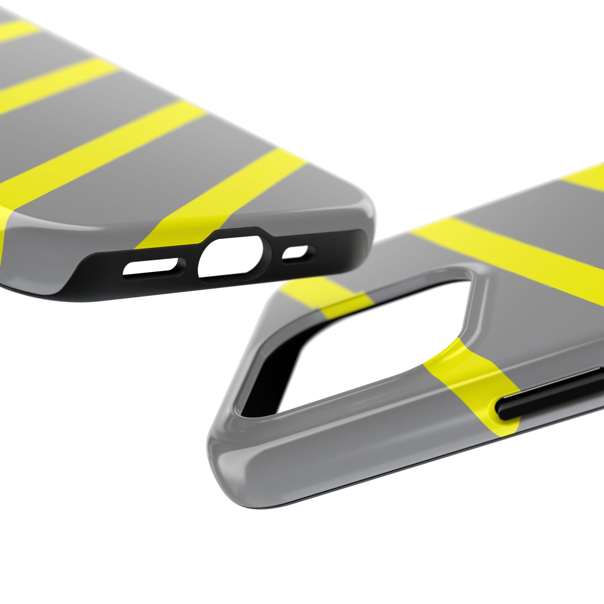 Copy of Tough Phone Case — Blue Diagonal Stripe Shockproof Cover