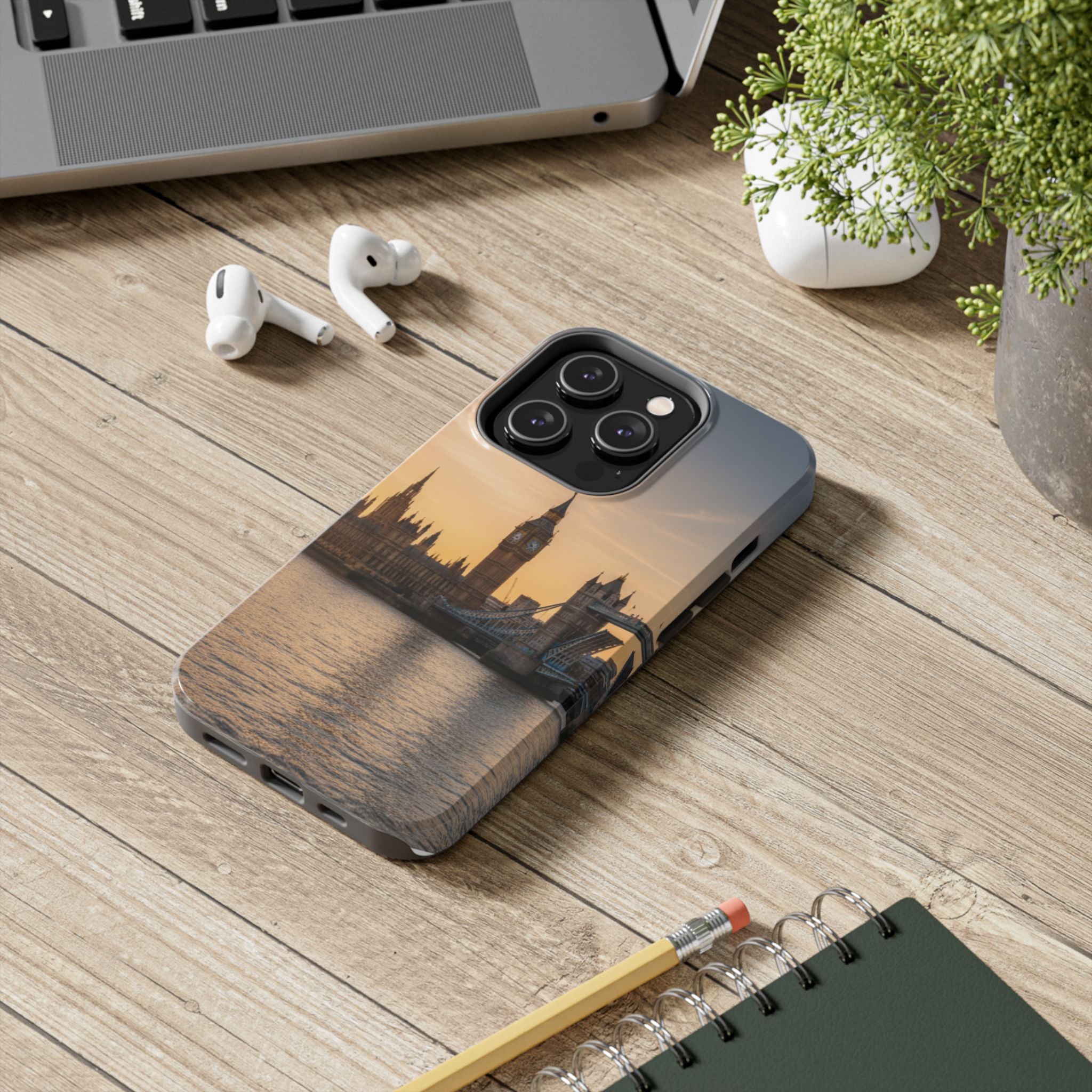 London Skyline Tough Phone Case — Big Ben at Sunset