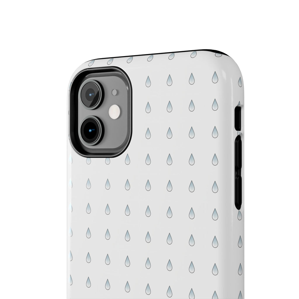 Tough Phone Case — Minimal Raindrop Protective Cover