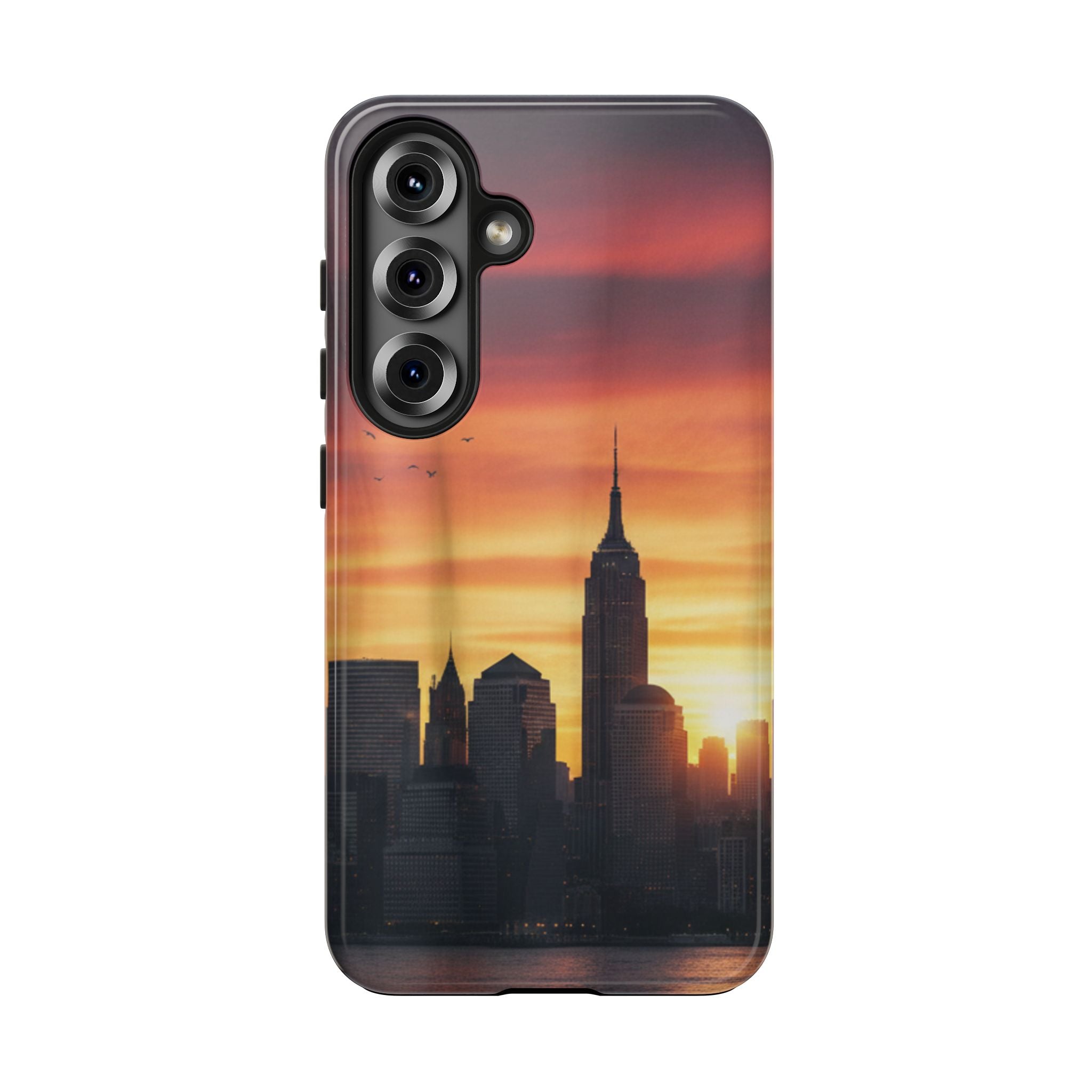 Tough Phone Case — NYC Skyline Sunset Protective Cover