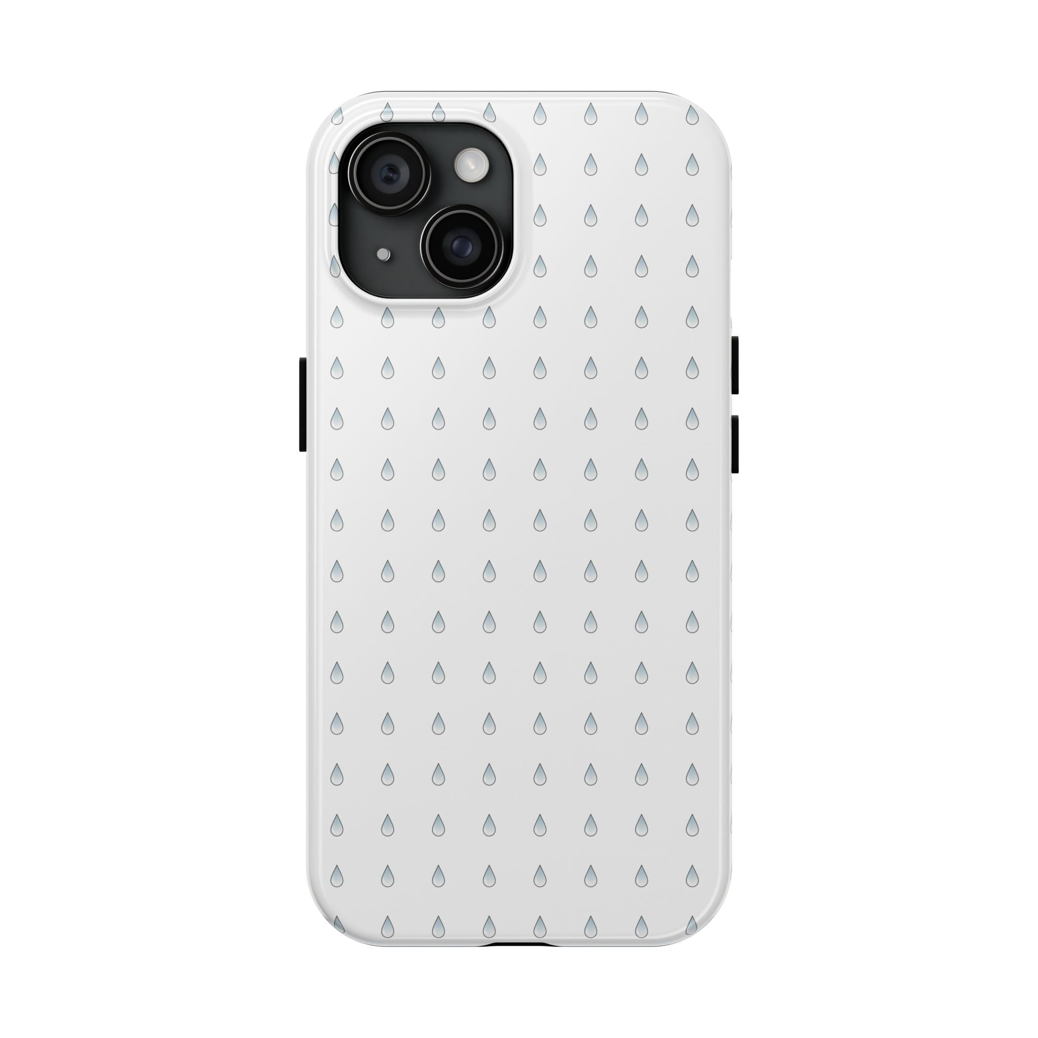 Tough Phone Case — Minimal Raindrop Protective Cover