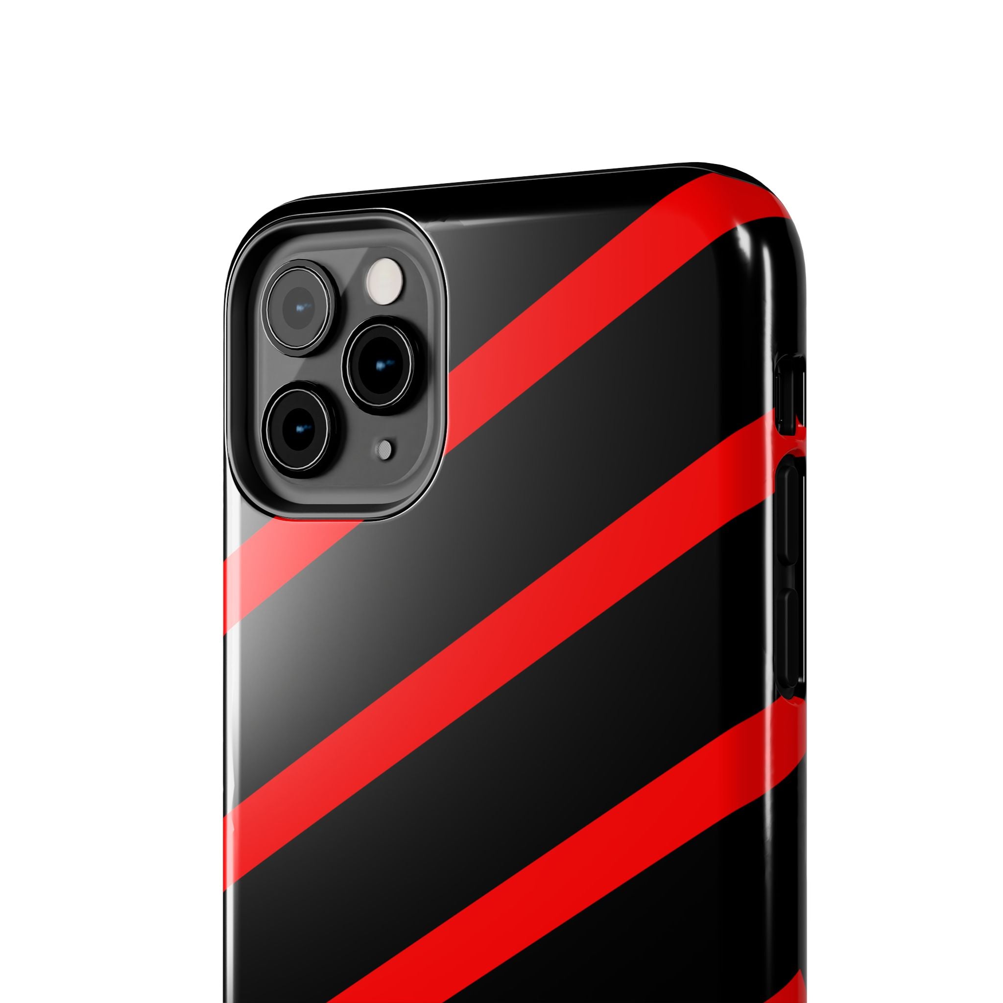 Copy of Tough Phone Case — Blue Diagonal Stripe Shockproof Cover