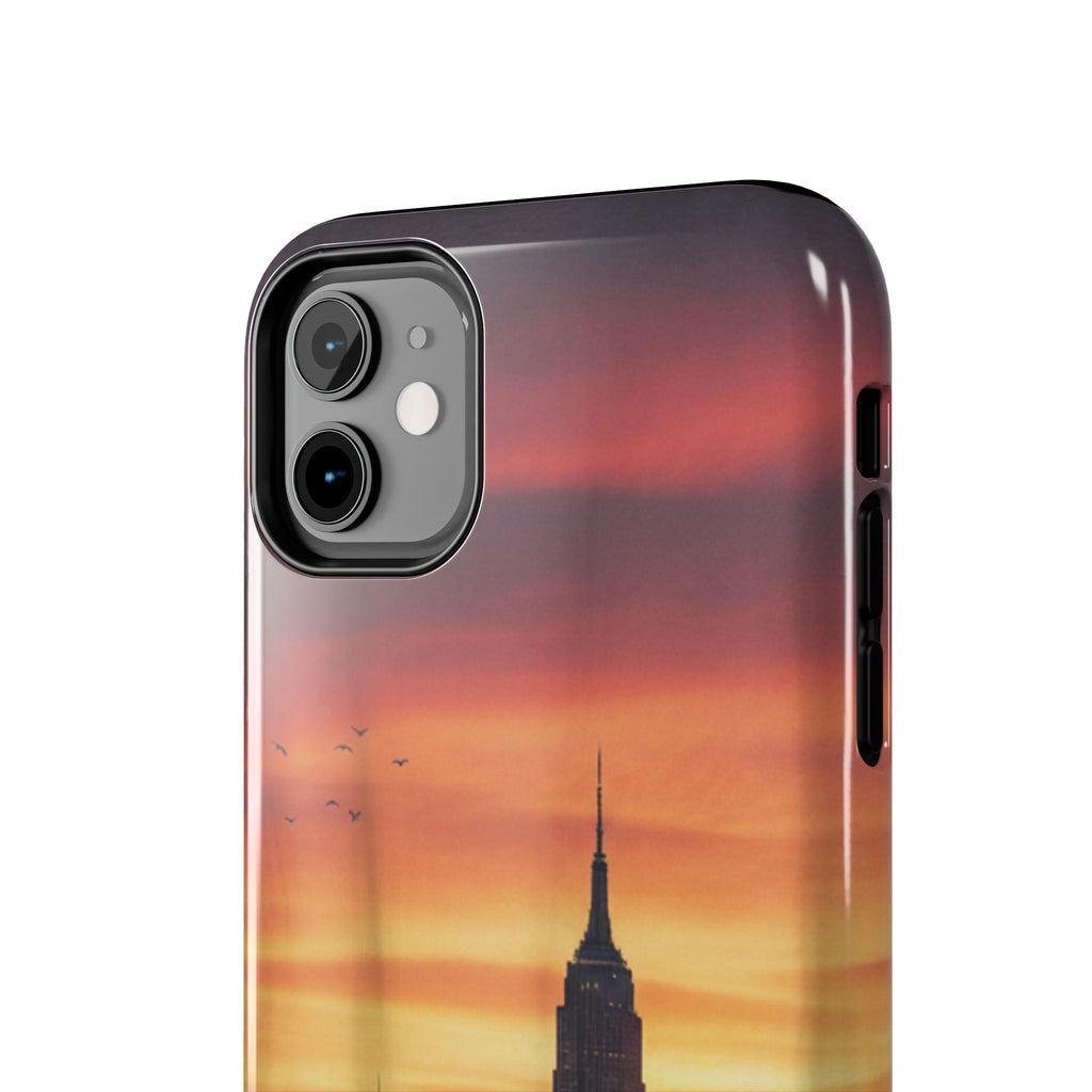 Tough Phone Case — NYC Skyline Sunset Protective Cover