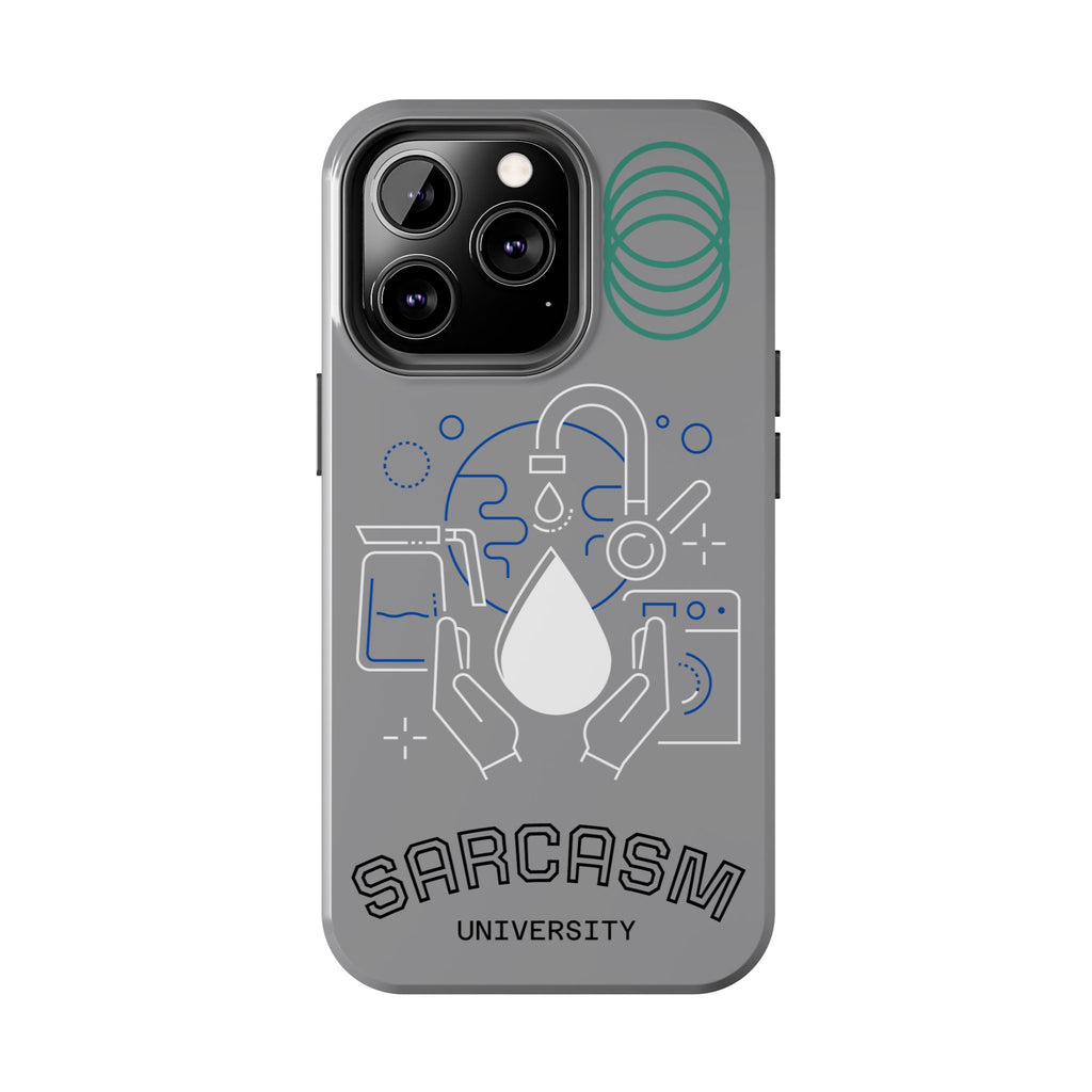 Sarcasm University Tough Phone Case — Scientific Lab Drop Design
