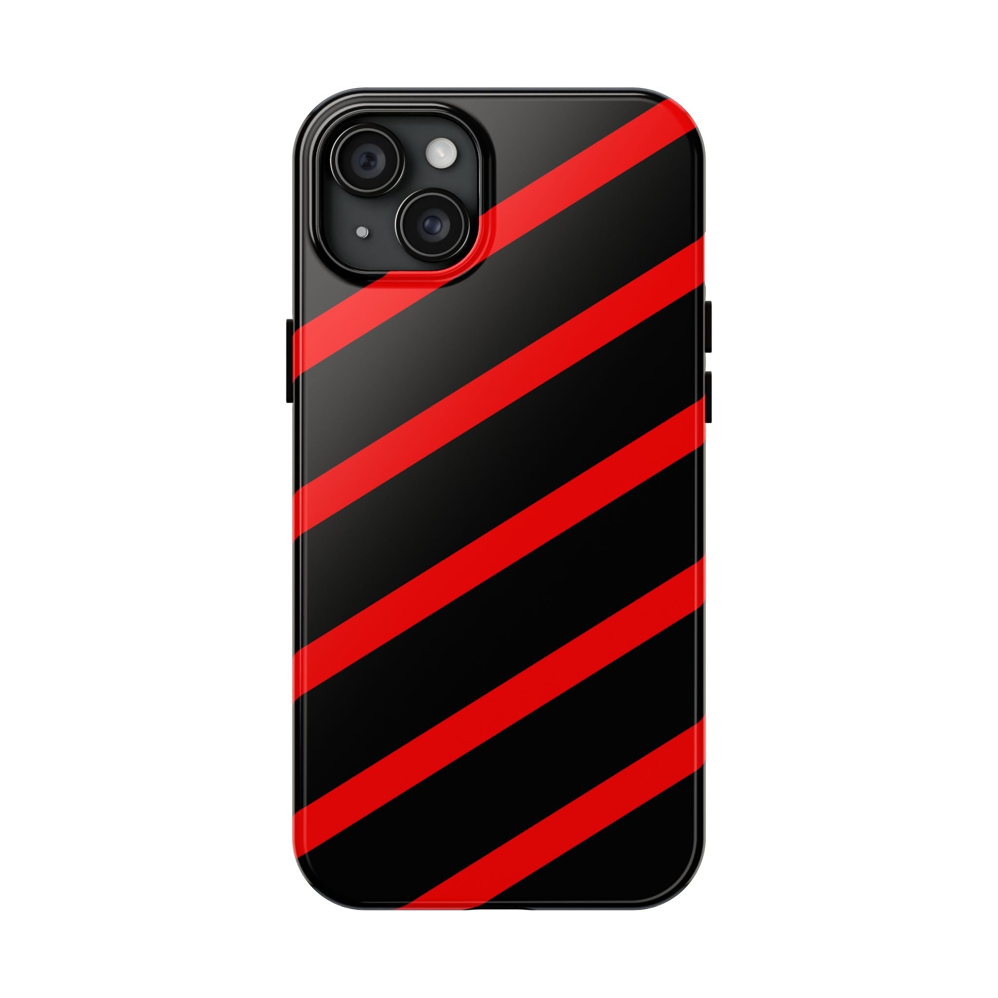 Copy of Tough Phone Case — Blue Diagonal Stripe Shockproof Cover