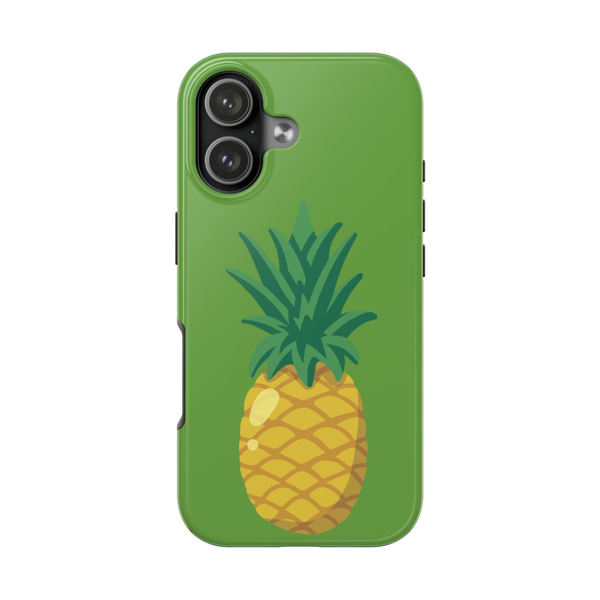 Pineapple Tough Phone Case — Tropical Green Protective Phone Cover