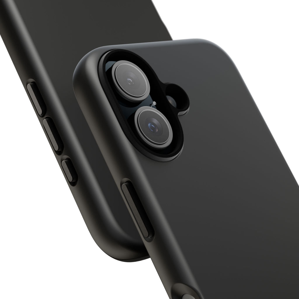 Phone Case - "Progress Over Perfection" Glossy Black Protective Cover