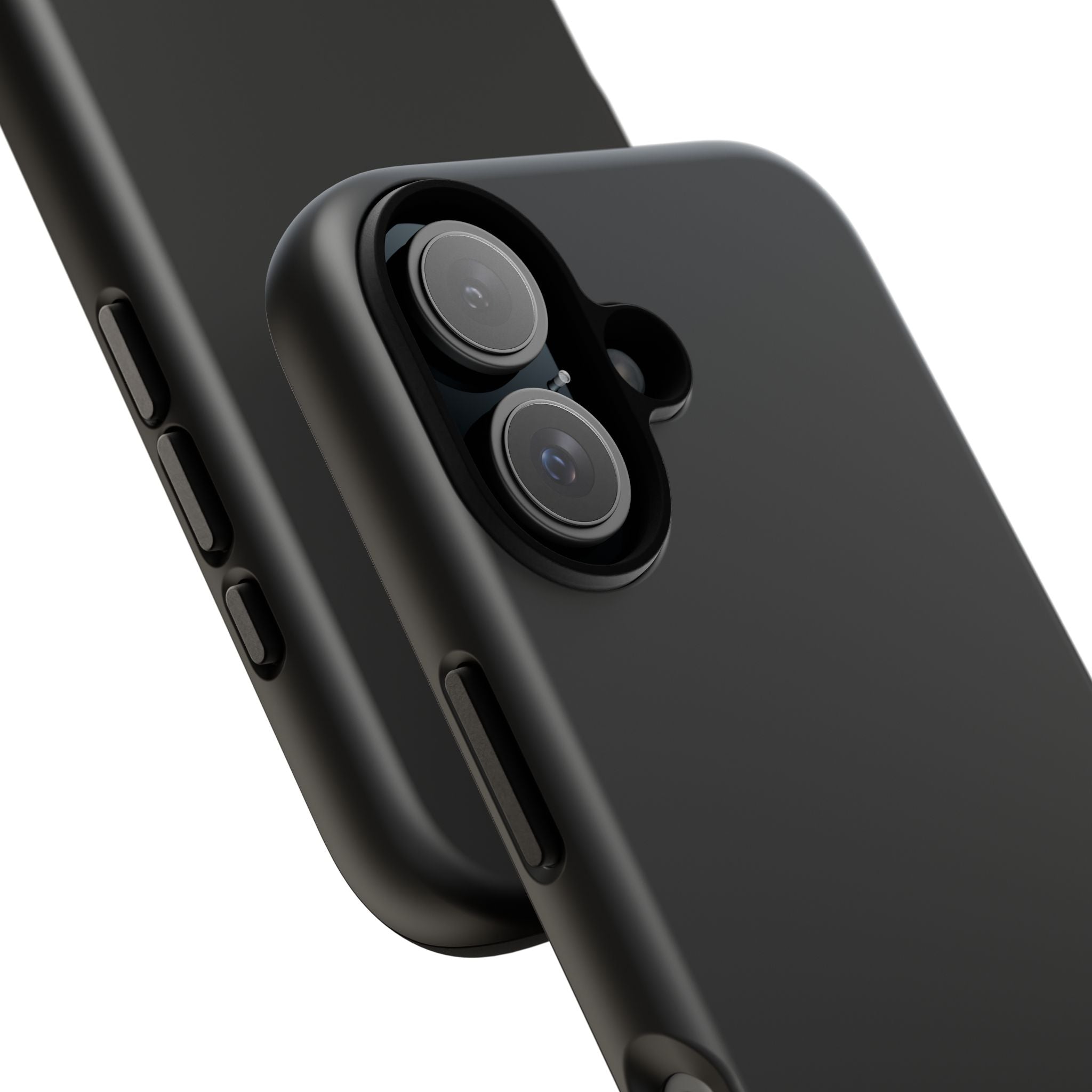 Phone Case - "Progress Over Perfection" Glossy Black Protective Cover