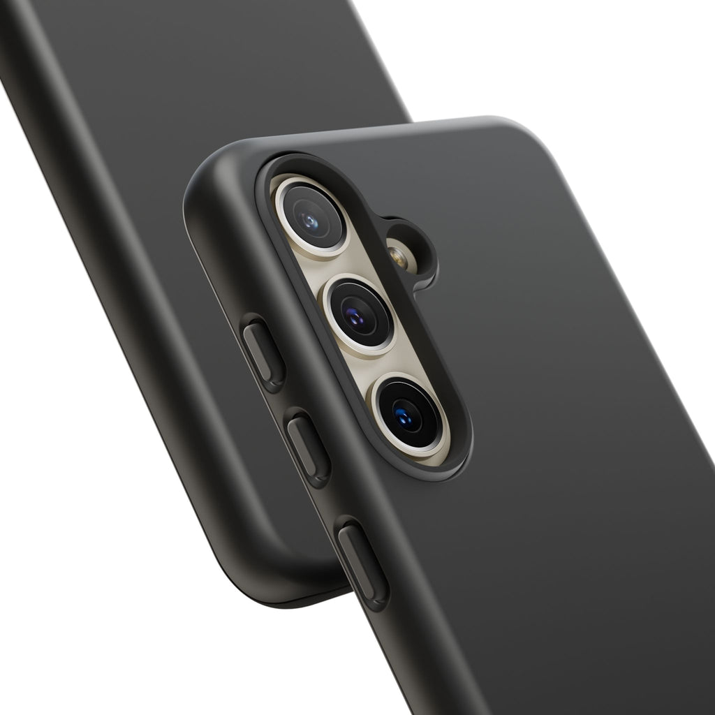 Phone Case - "Progress Over Perfection" Glossy Black Protective Cover