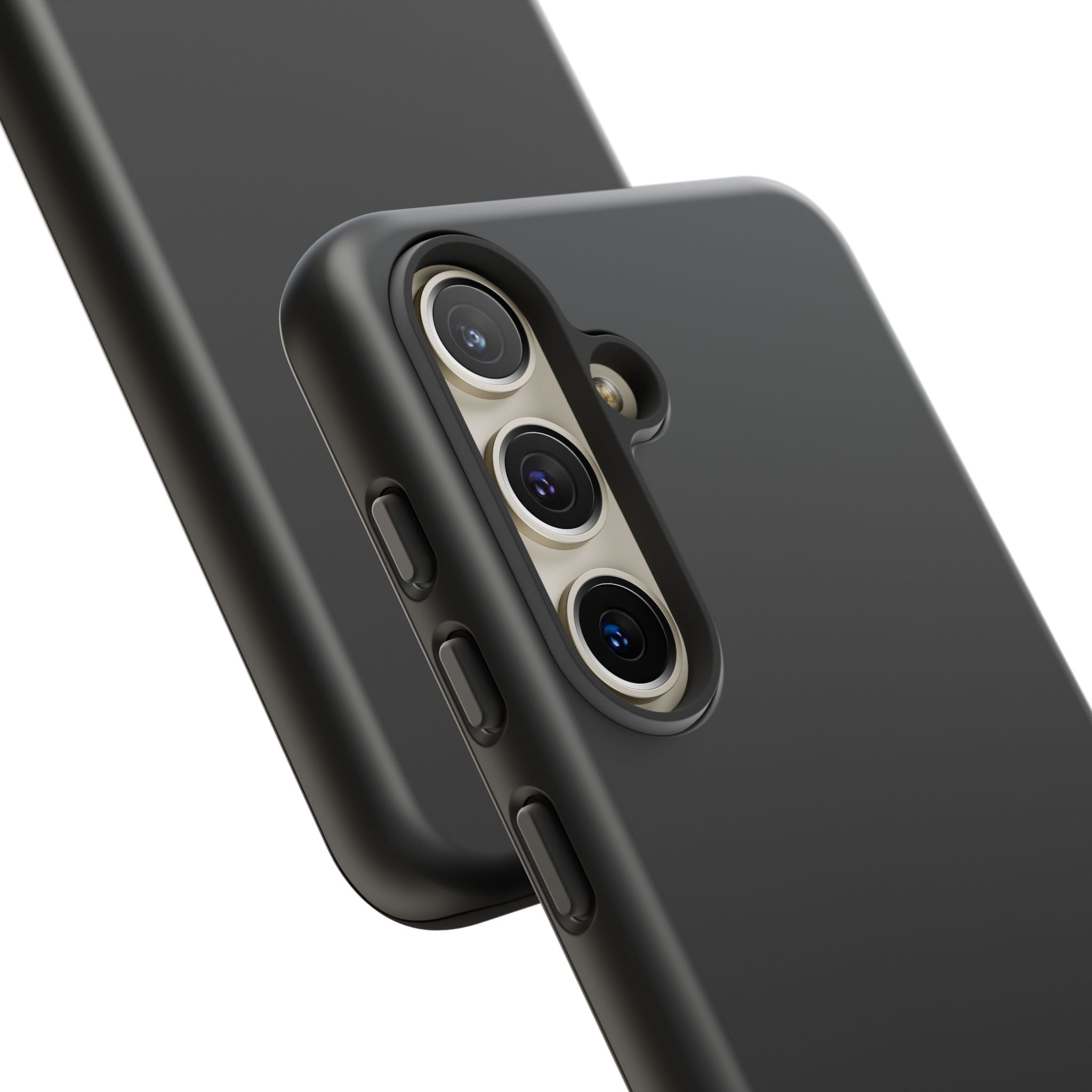 Phone Case - "Progress Over Perfection" Glossy Black Protective Cover
