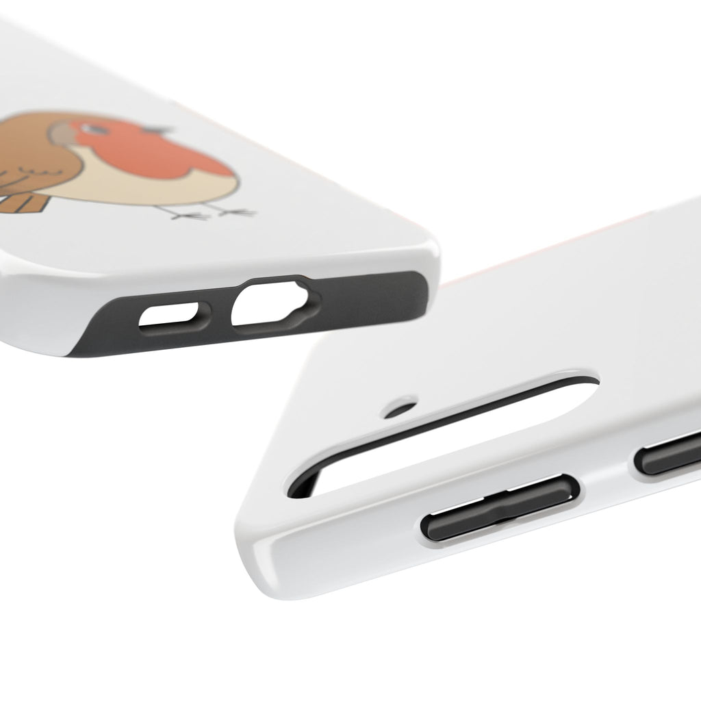 Cute Robin Tough Phone Case — Protective Bird iPhone Case