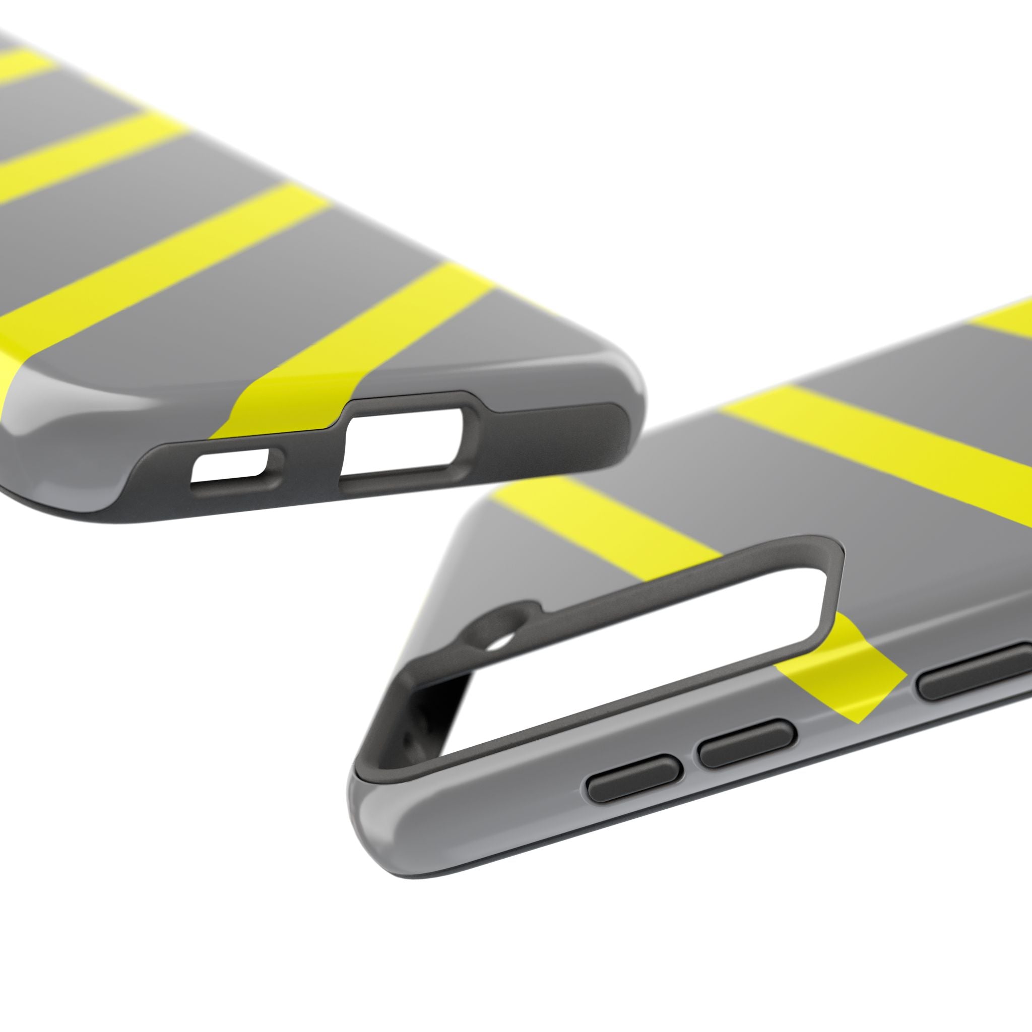 Copy of Tough Phone Case — Blue Diagonal Stripe Shockproof Cover