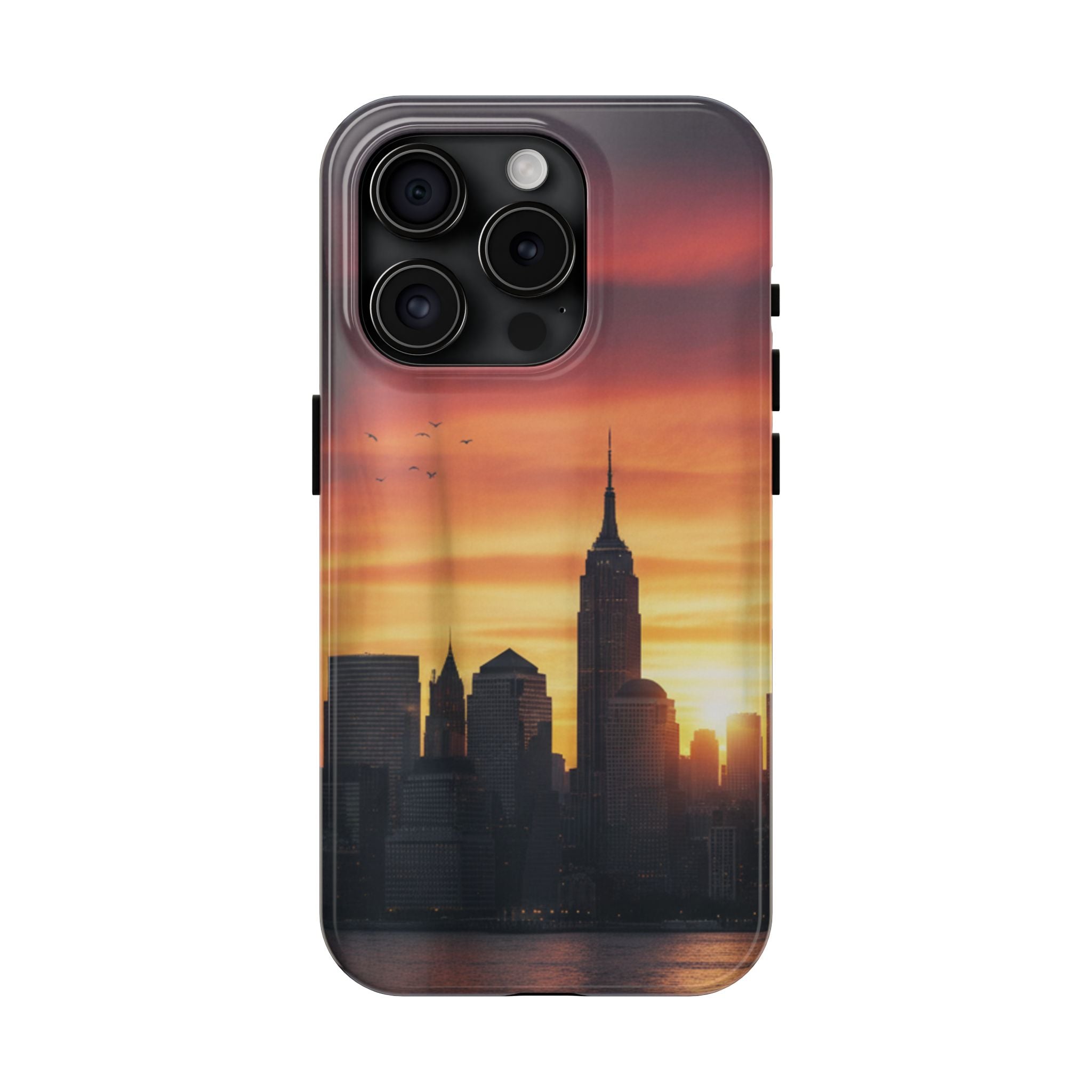 Tough Phone Case — NYC Skyline Sunset Protective Cover