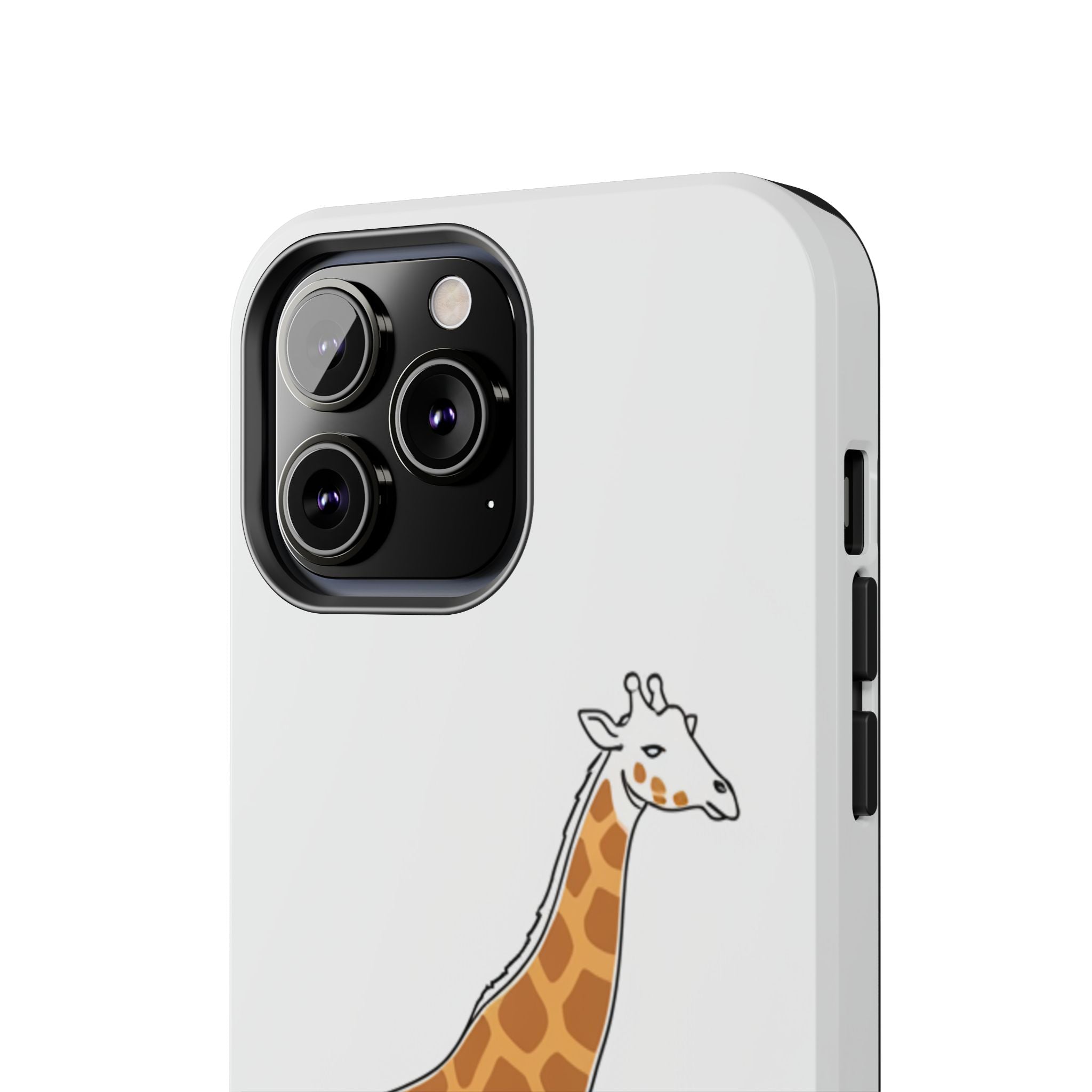 Giraffe Tough Phone Case — Cute Safari Animal Protective Cover