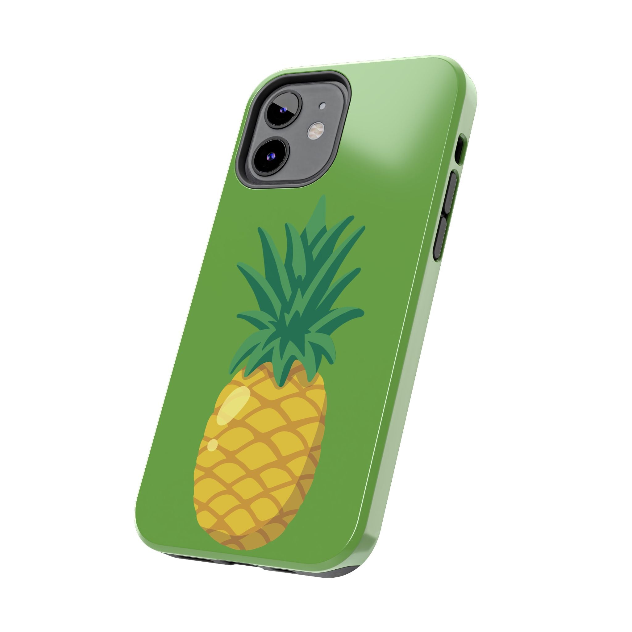 Pineapple Tough Phone Case — Tropical Green Protective Phone Cover
