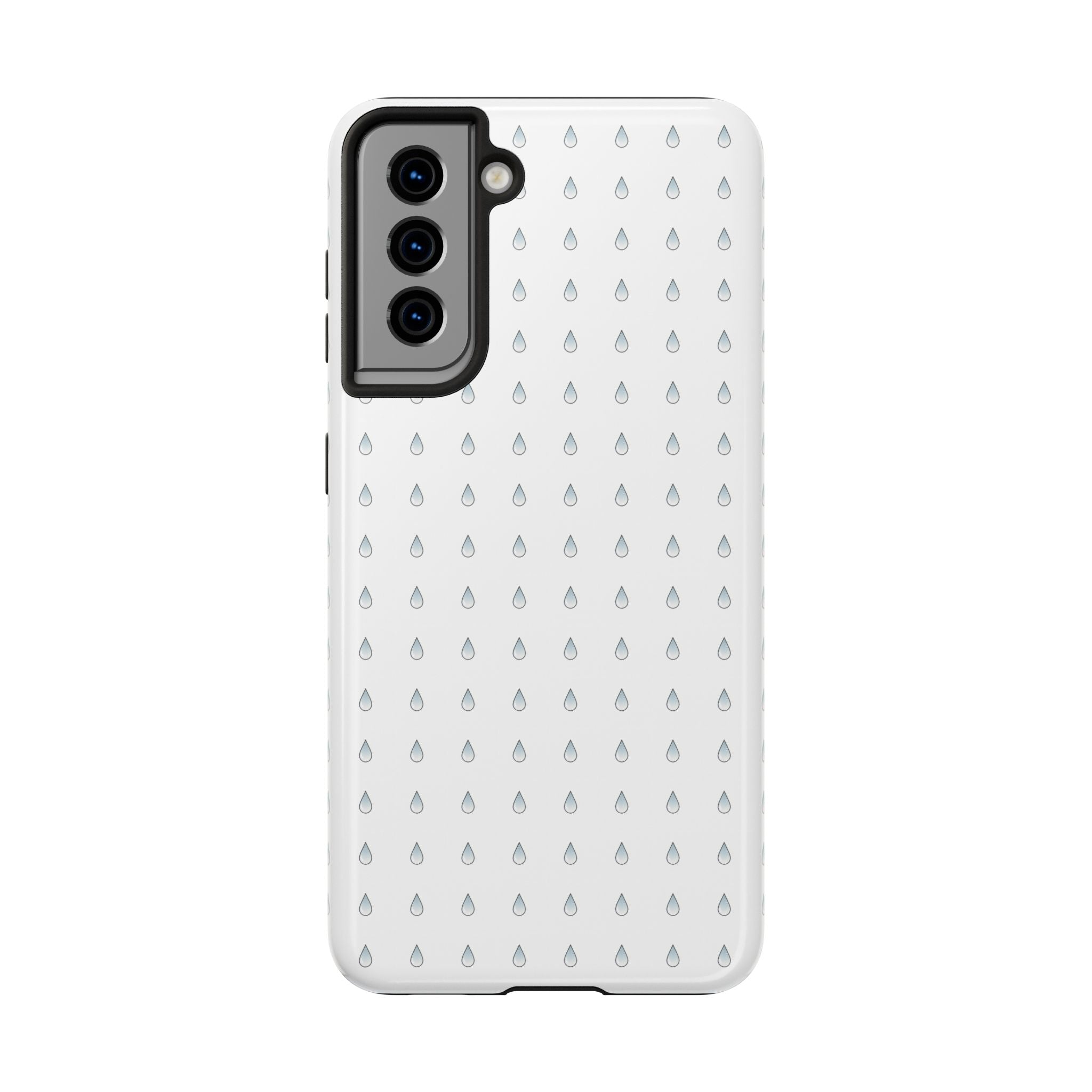 Tough Phone Case — Minimal Raindrop Protective Cover