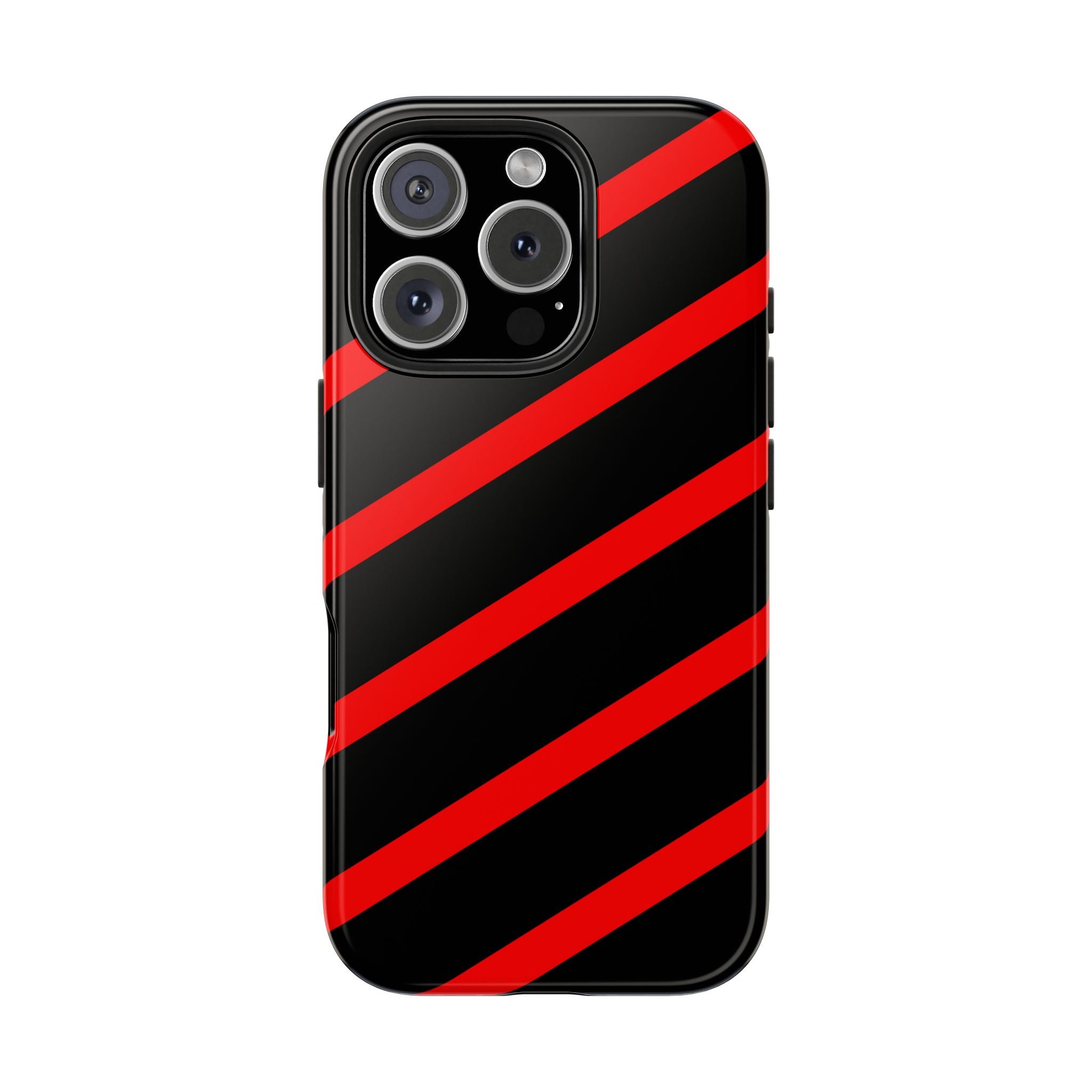 Copy of Tough Phone Case — Blue Diagonal Stripe Shockproof Cover