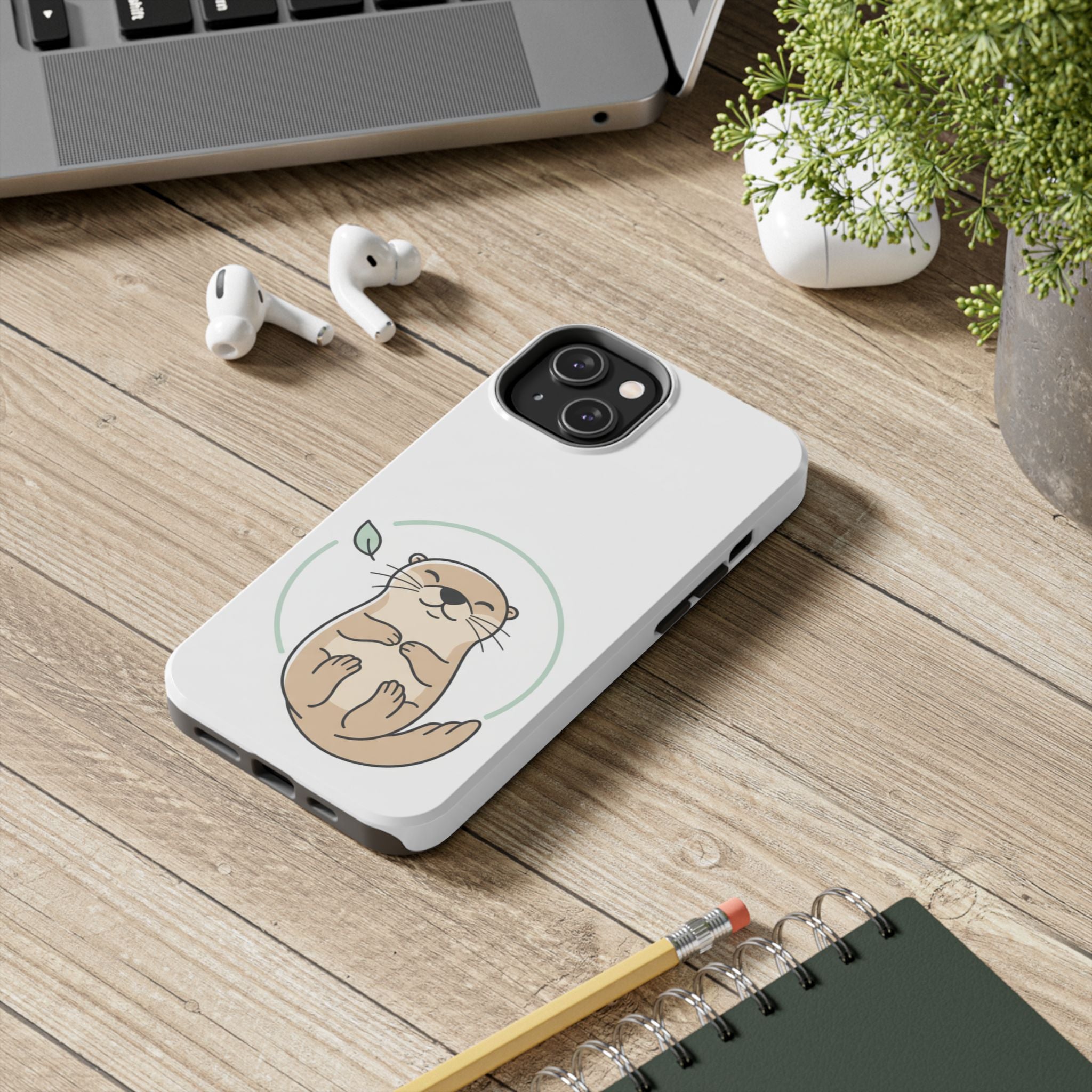 Cute Otter – Cartoon Otter Protective Phone Cover