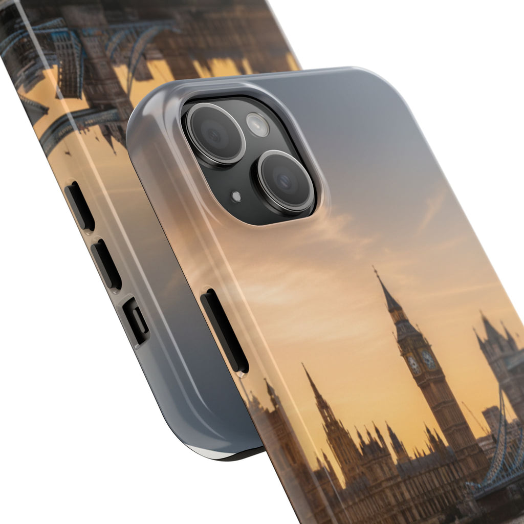 London Skyline Tough Phone Case — Big Ben at Sunset