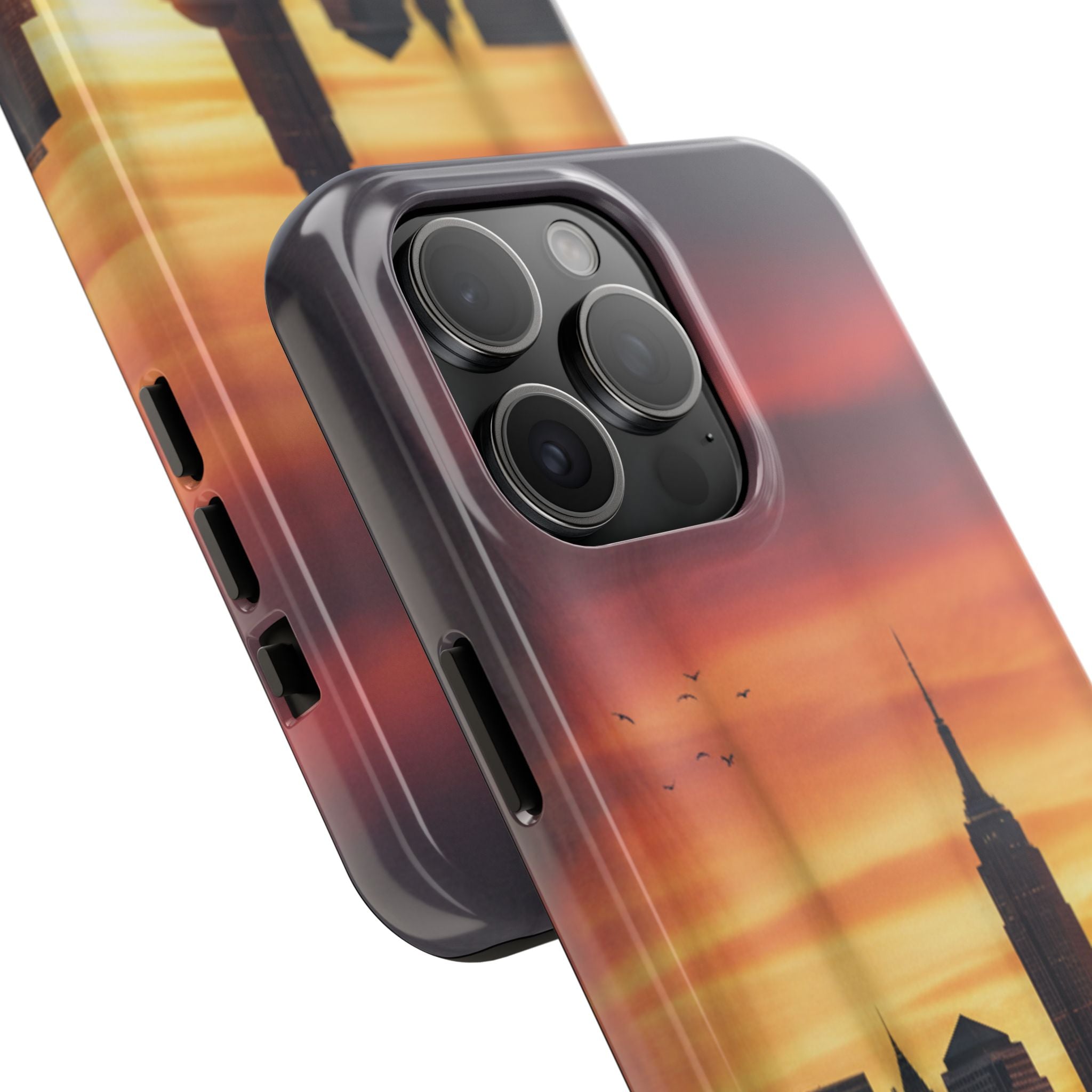 Tough Phone Case — NYC Skyline Sunset Protective Cover